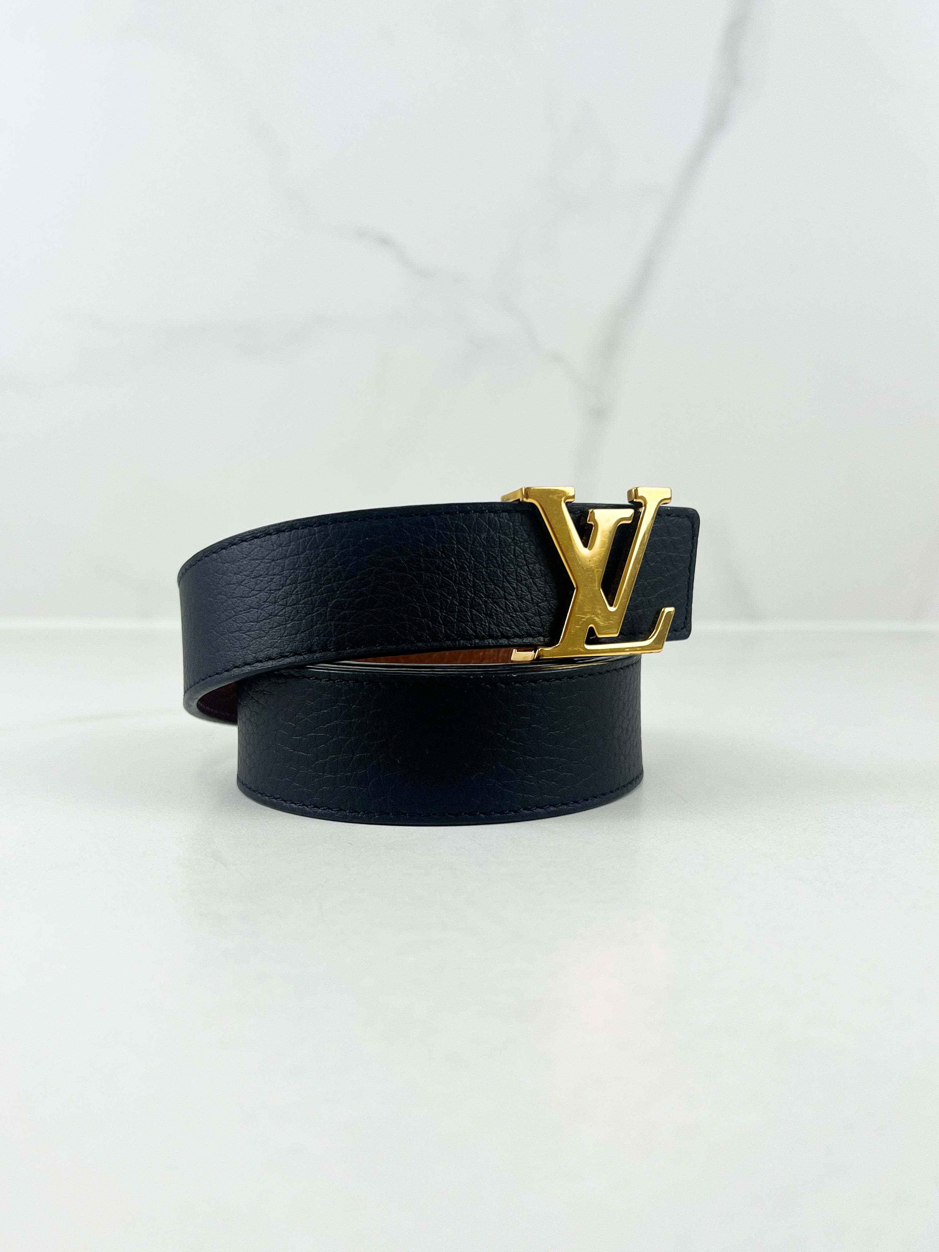 Louis Vuitton 30mm Reversible Belt Size 75