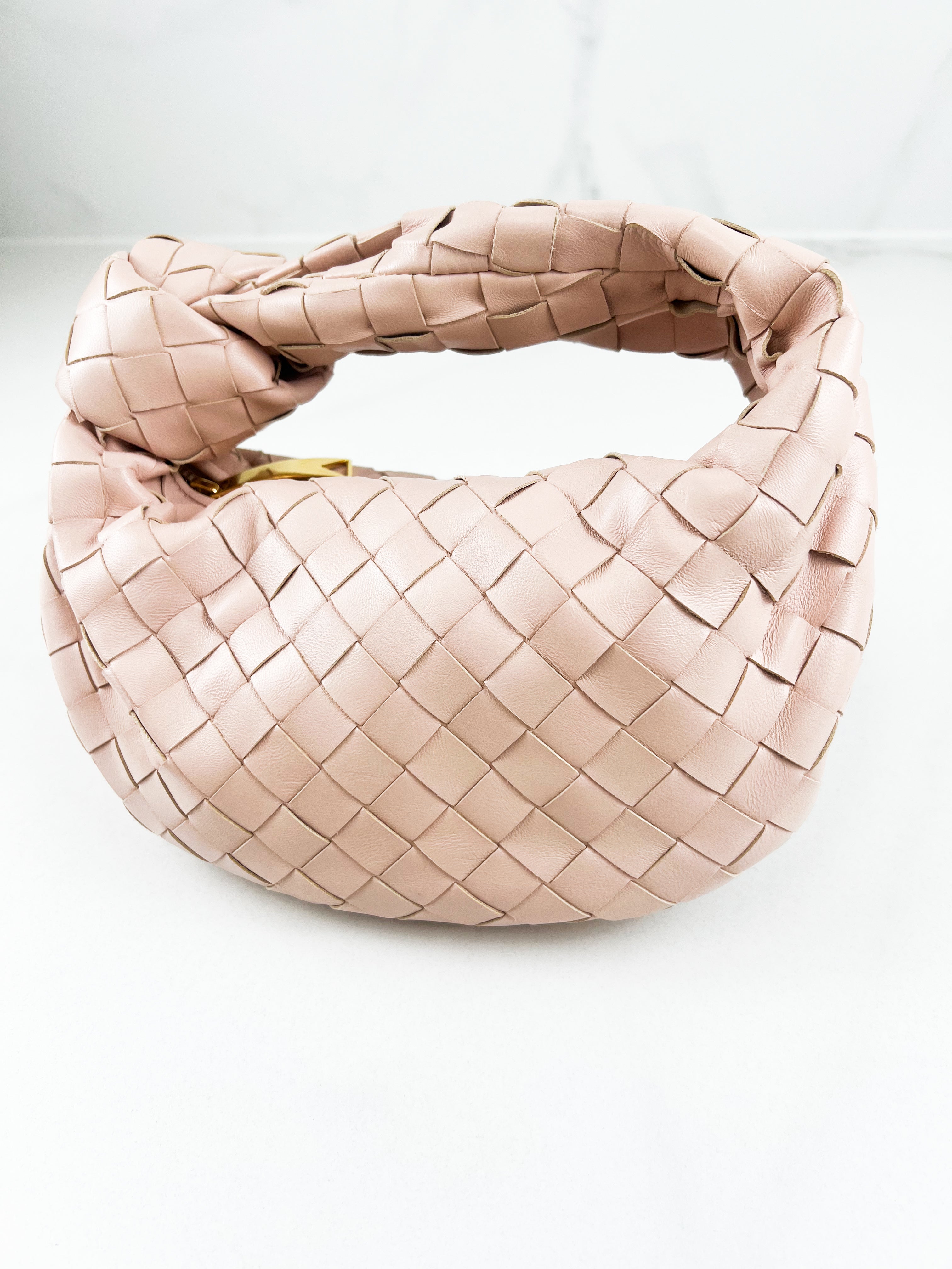 Bottega Veneta Light Pink Mini Jodie