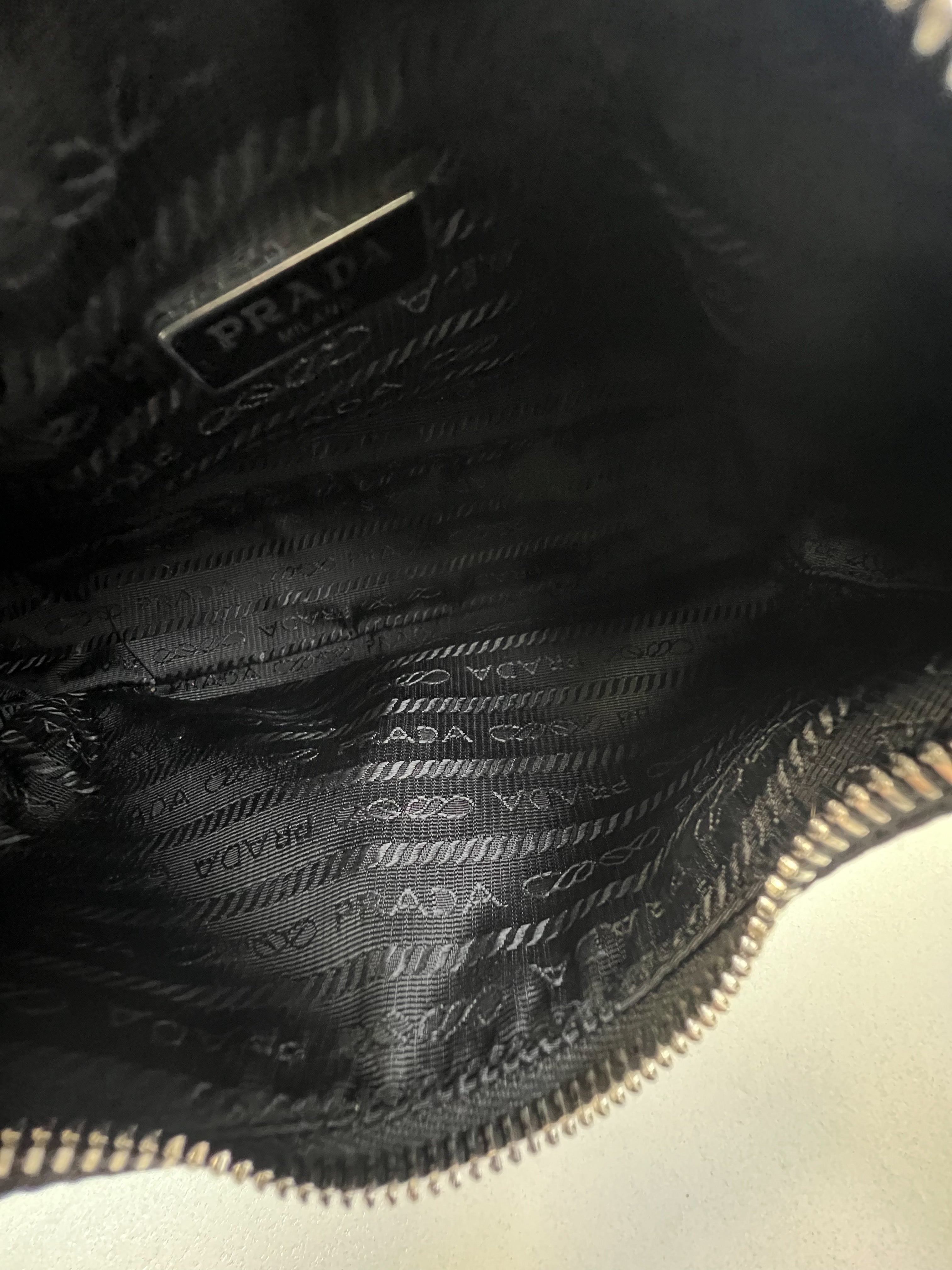 Prada Nylon Re-Edition 2005 in Black
