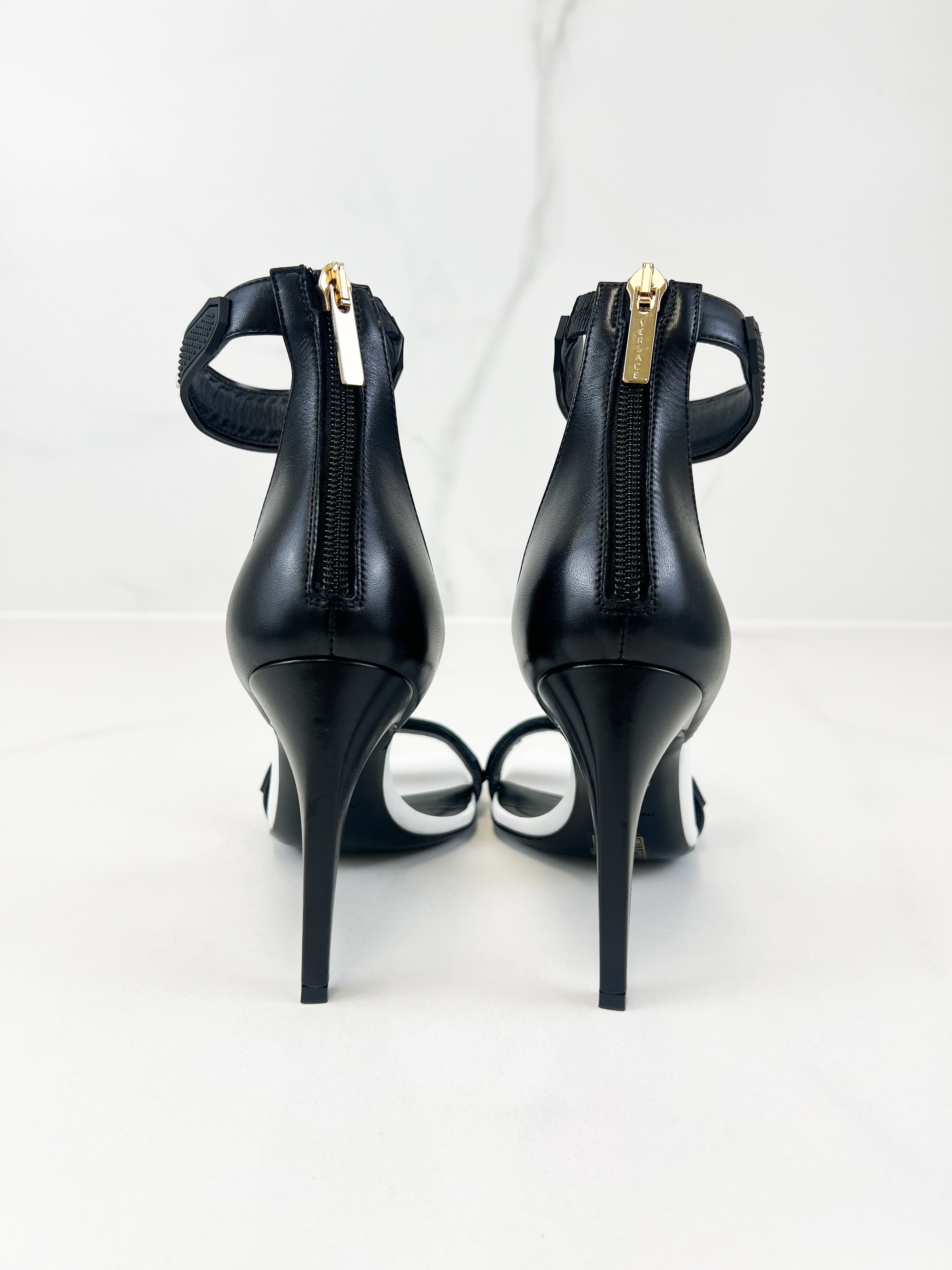 Versace Logo Strap Sandal Size 36