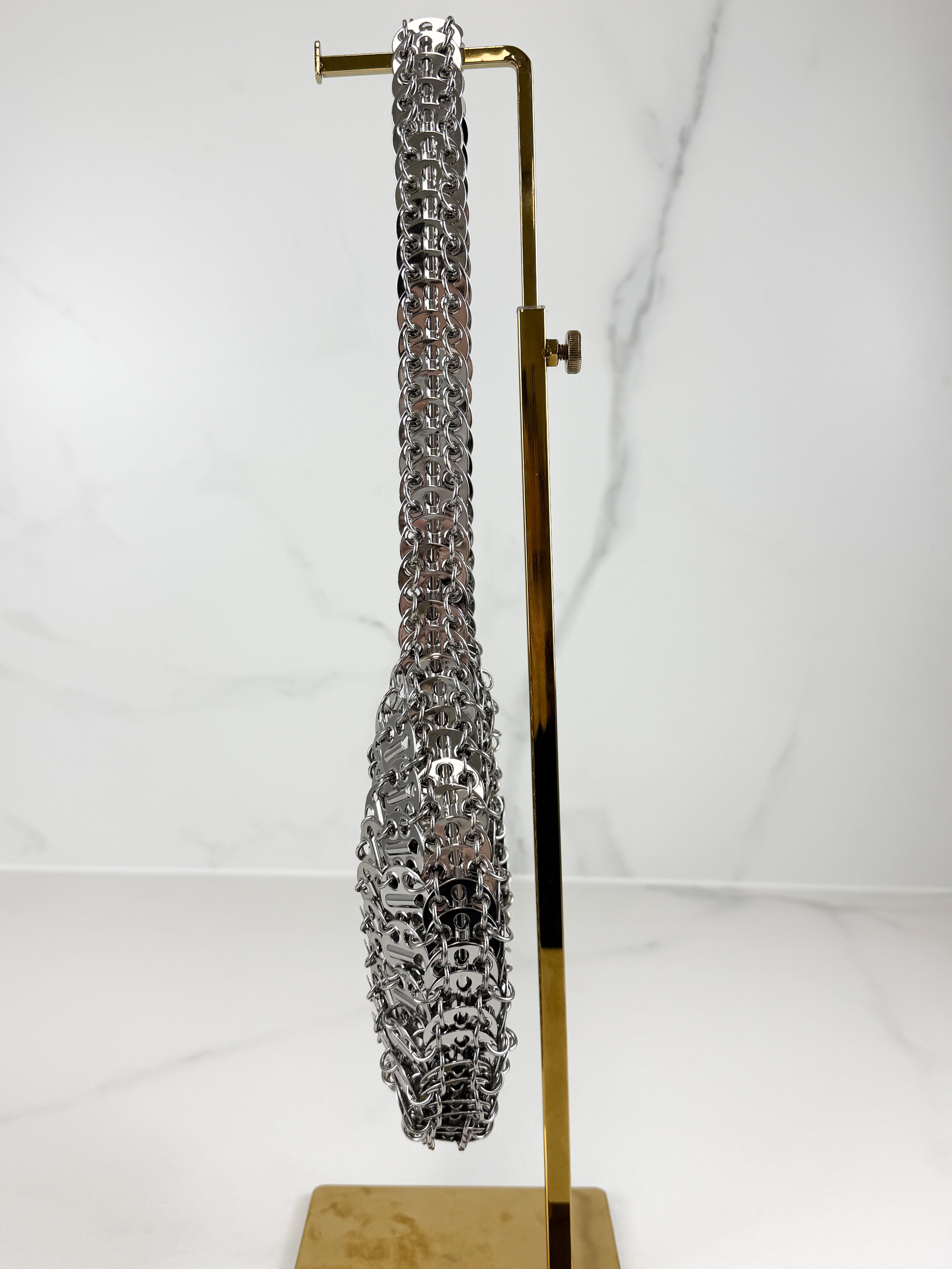 Rabanne 1969 Moon Chainmail Shoulder Bag