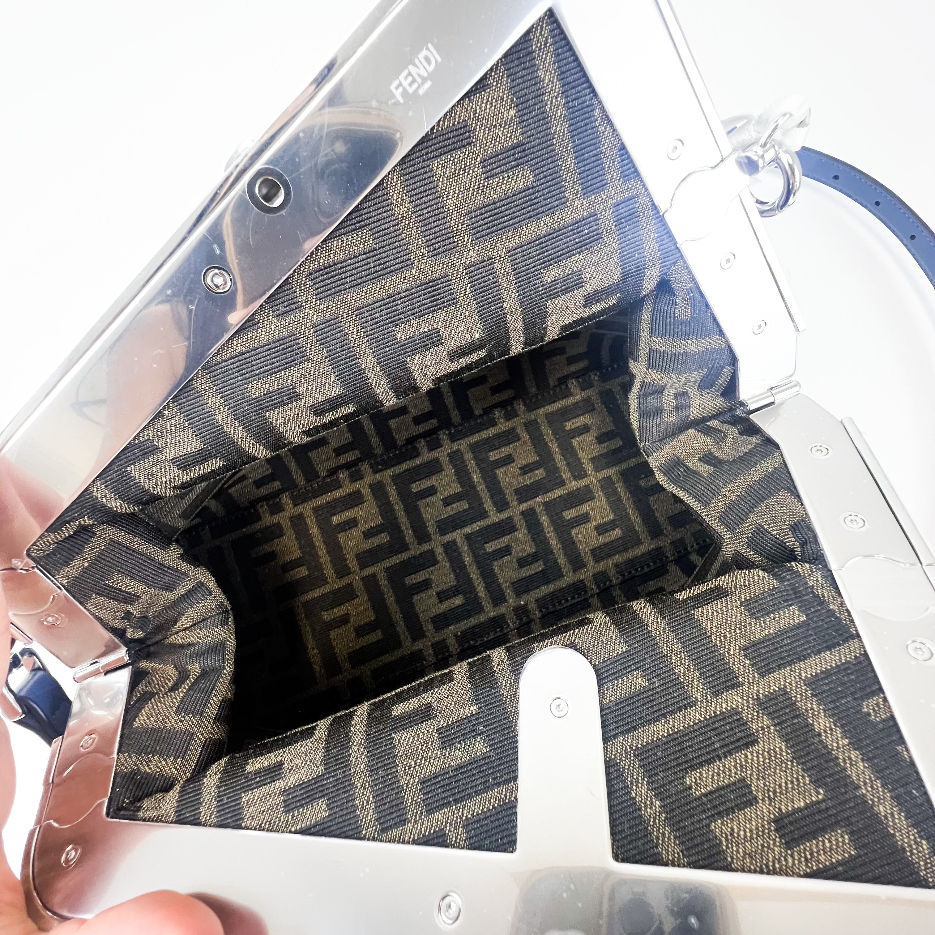Fendi First Navy Bag