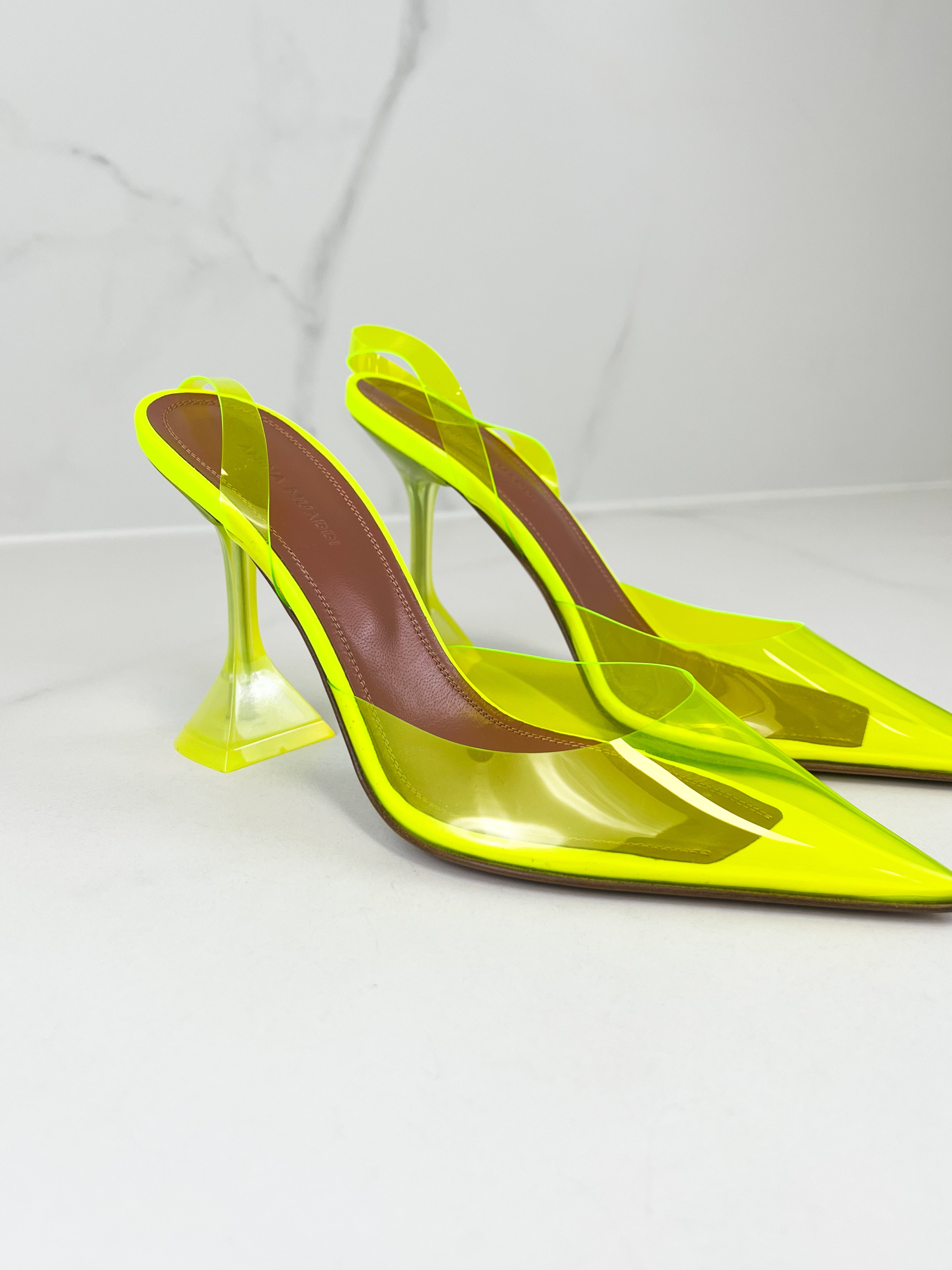 Amina Muaddi Holli Slingback Size 37