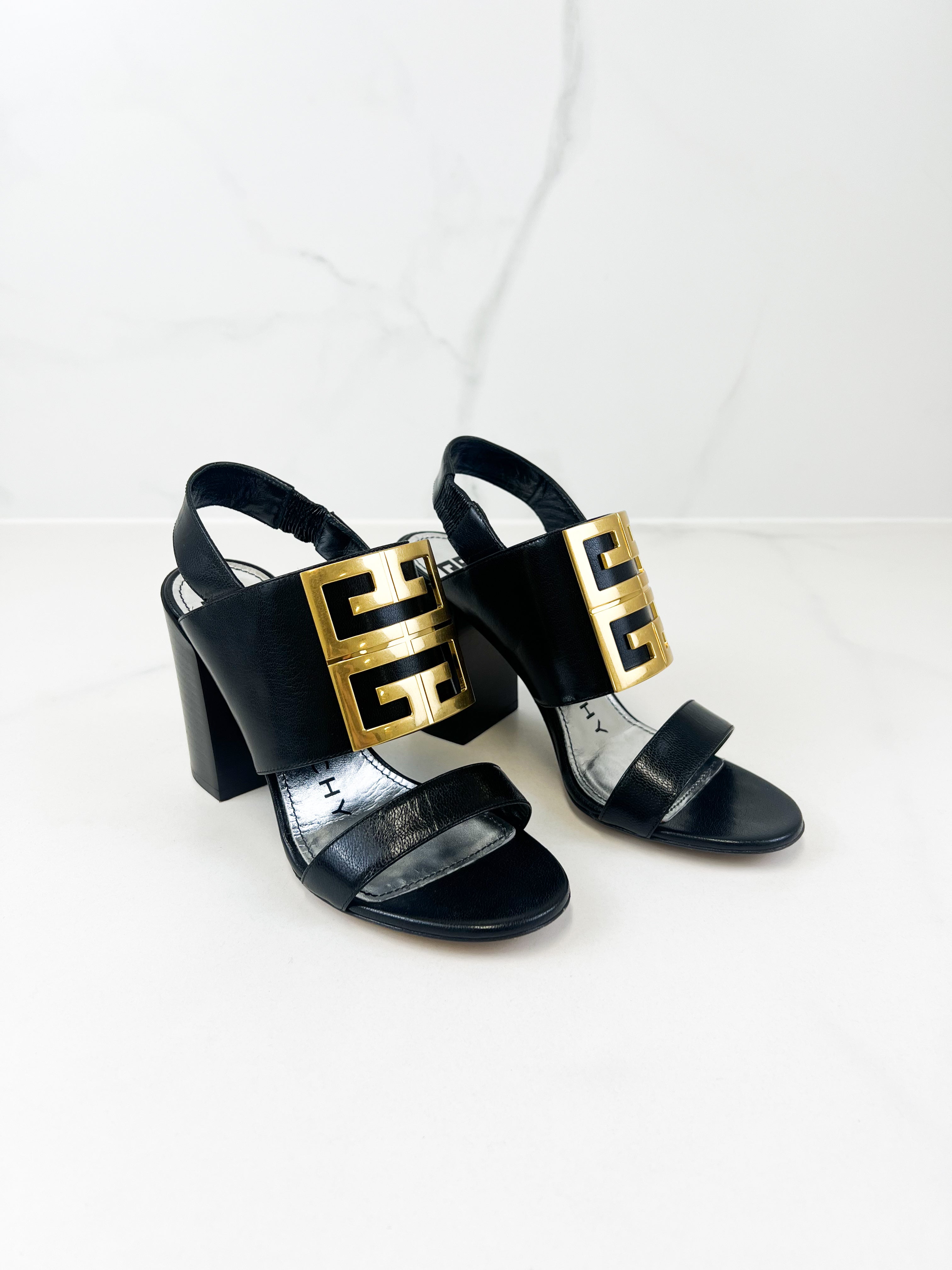 Givenchy Block Heels Size 36