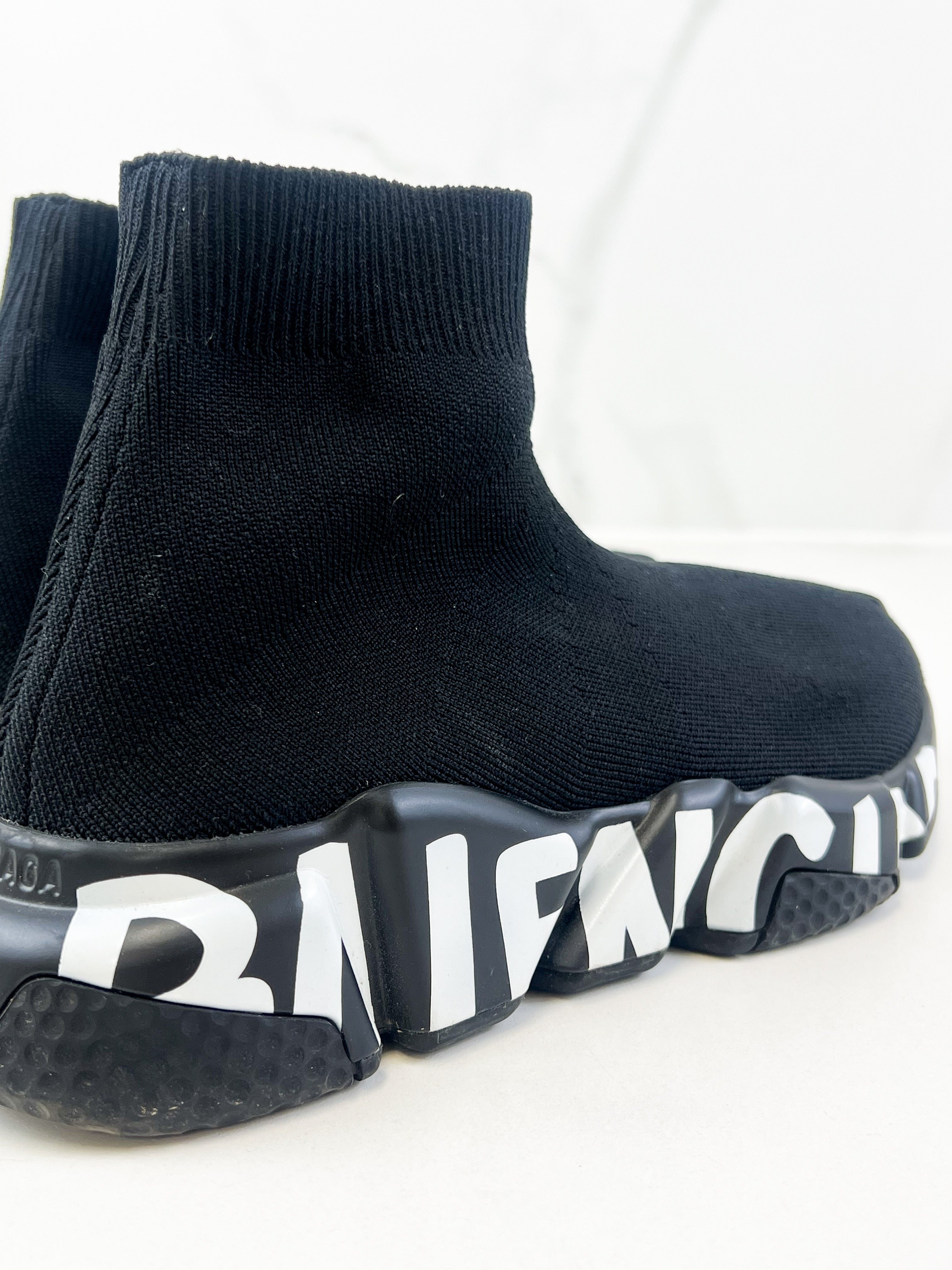 Balenciaga Speed Recycled Knit Sneaker Size 35