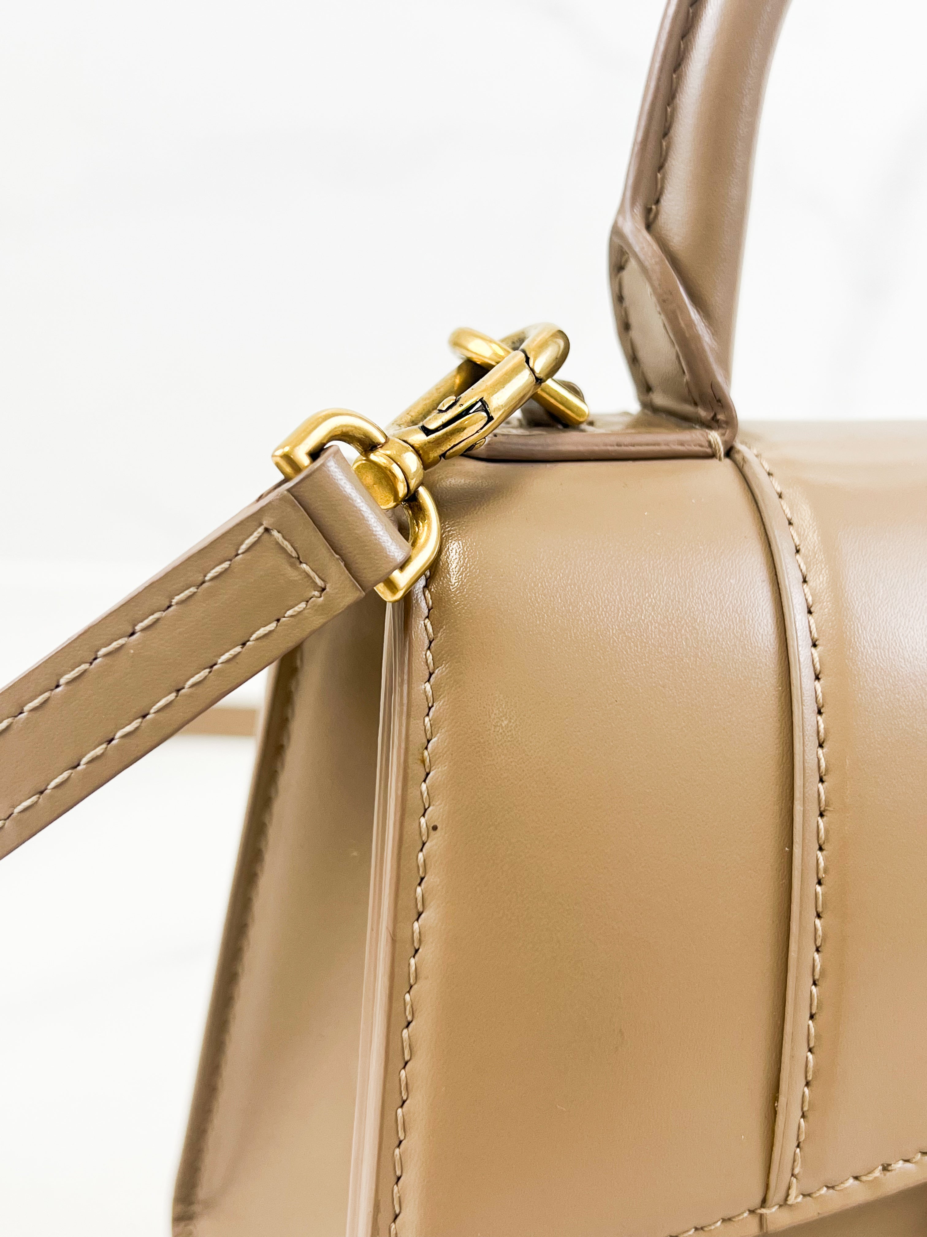 Balenciaga Small Hourglass Beige