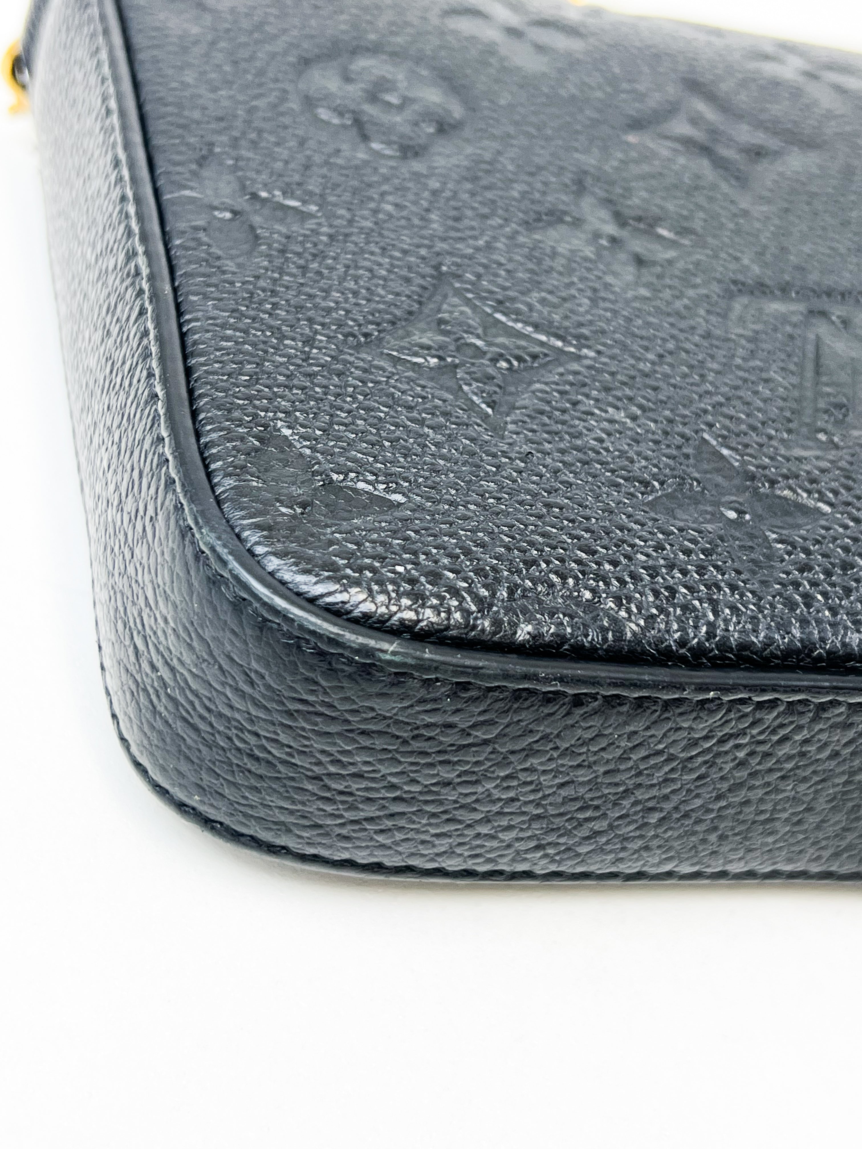 Louis Vuitton Felicie Pochette Monogram Empriente Leather