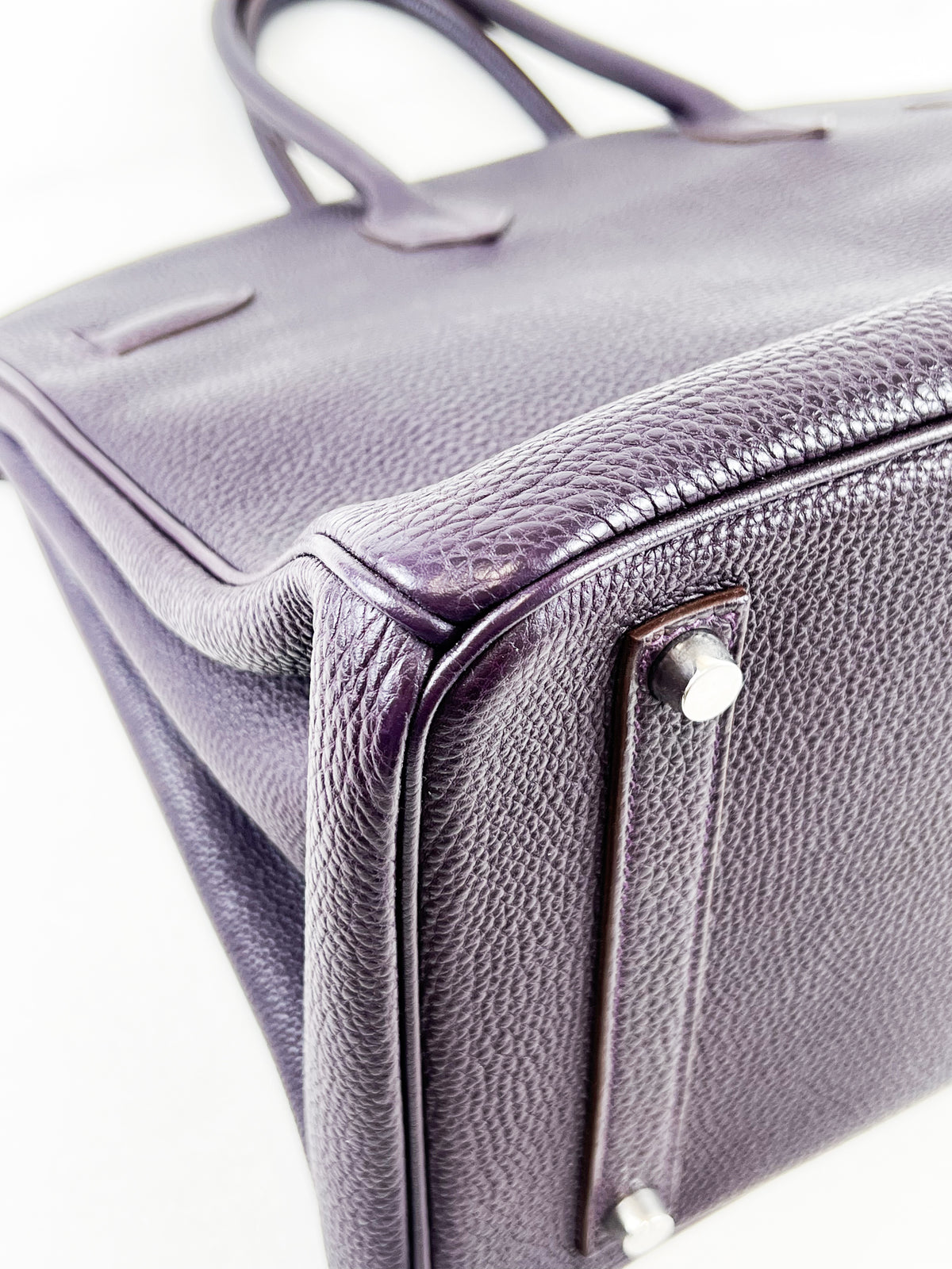 Hermes Togo Raisin Leather Birkin 35 with SHW