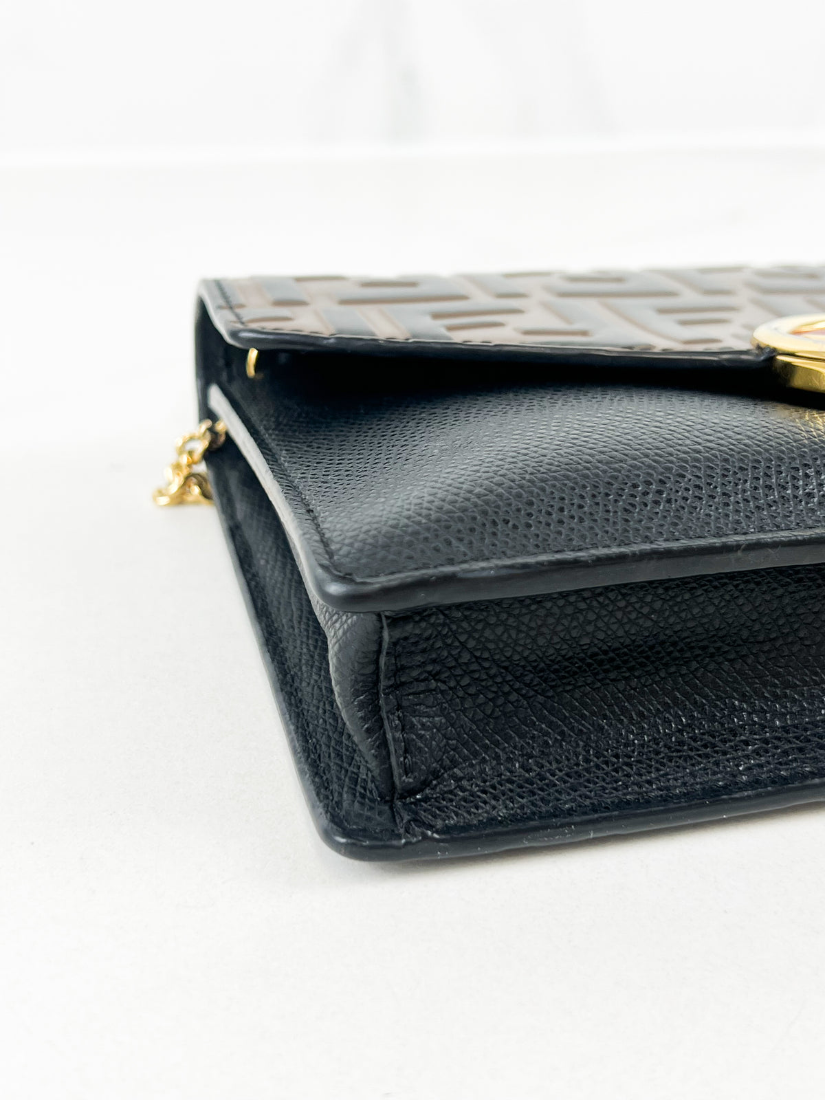 Fendi FF Embossed WOC with GHW