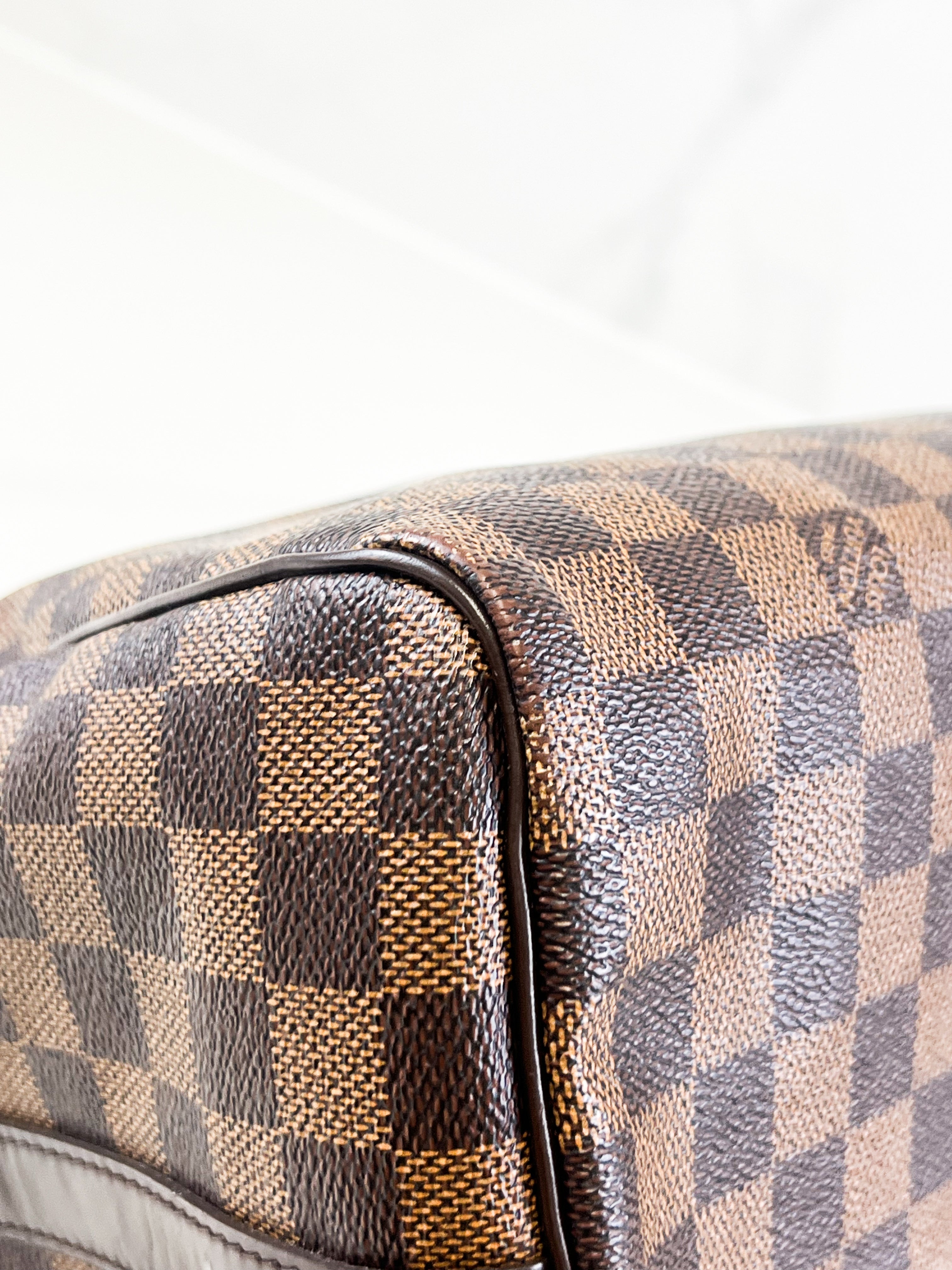 Louis Vuitton Speedy 30 Bandoulière Damier Ebene Canvas