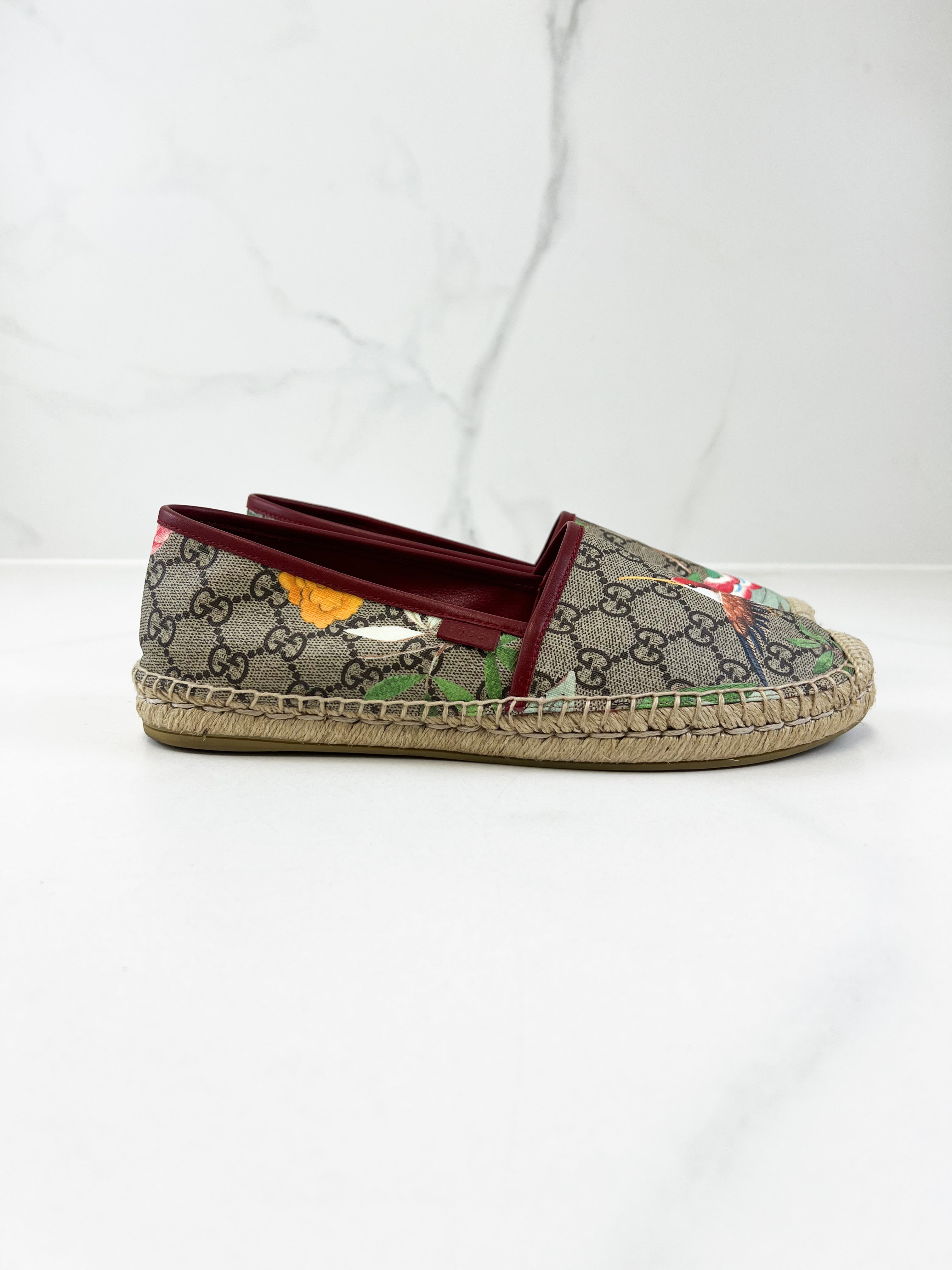 Gucci GG Canvas Espadrilles Size 41