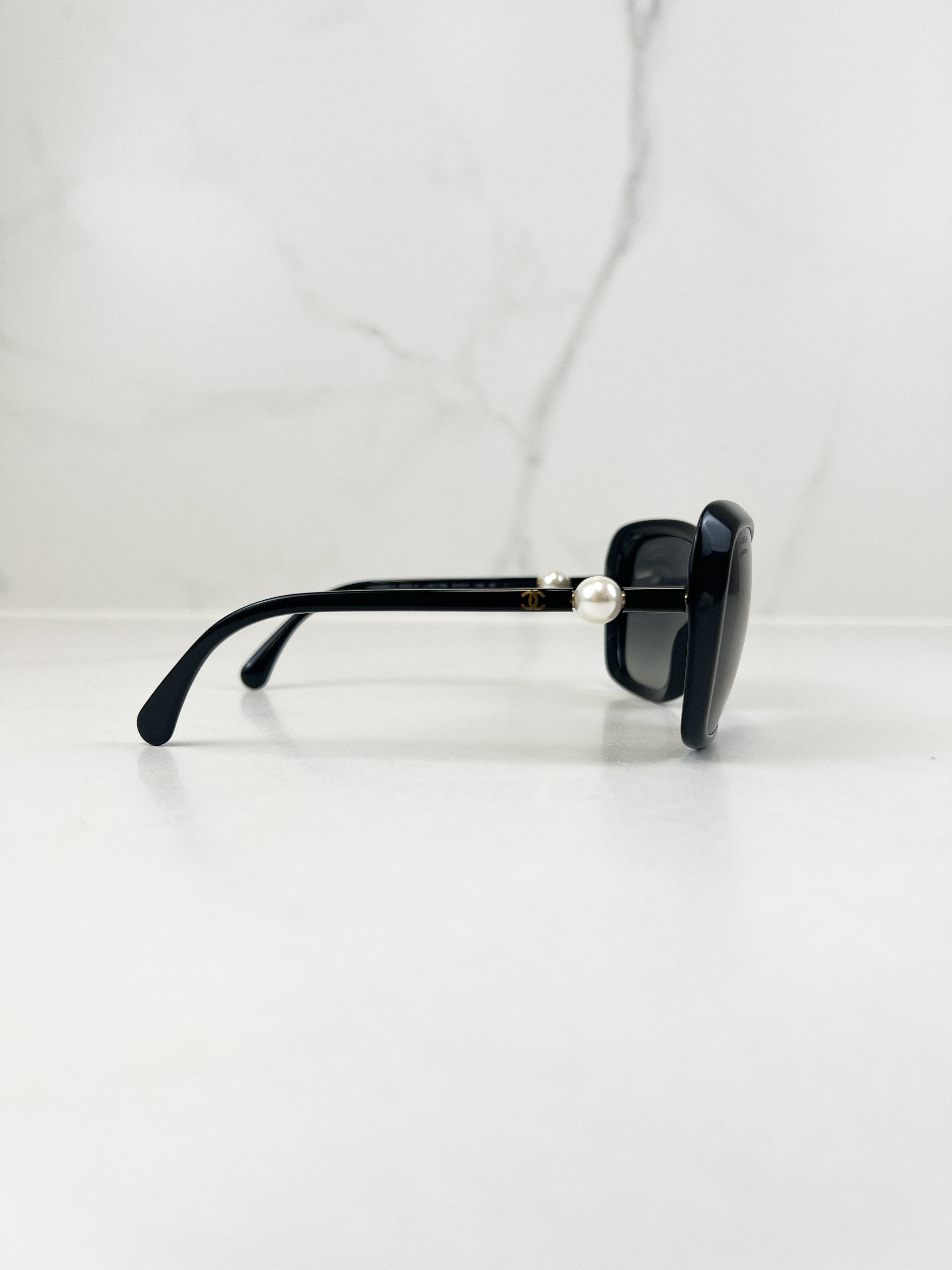 Chanel CC Pearl Sunglasses