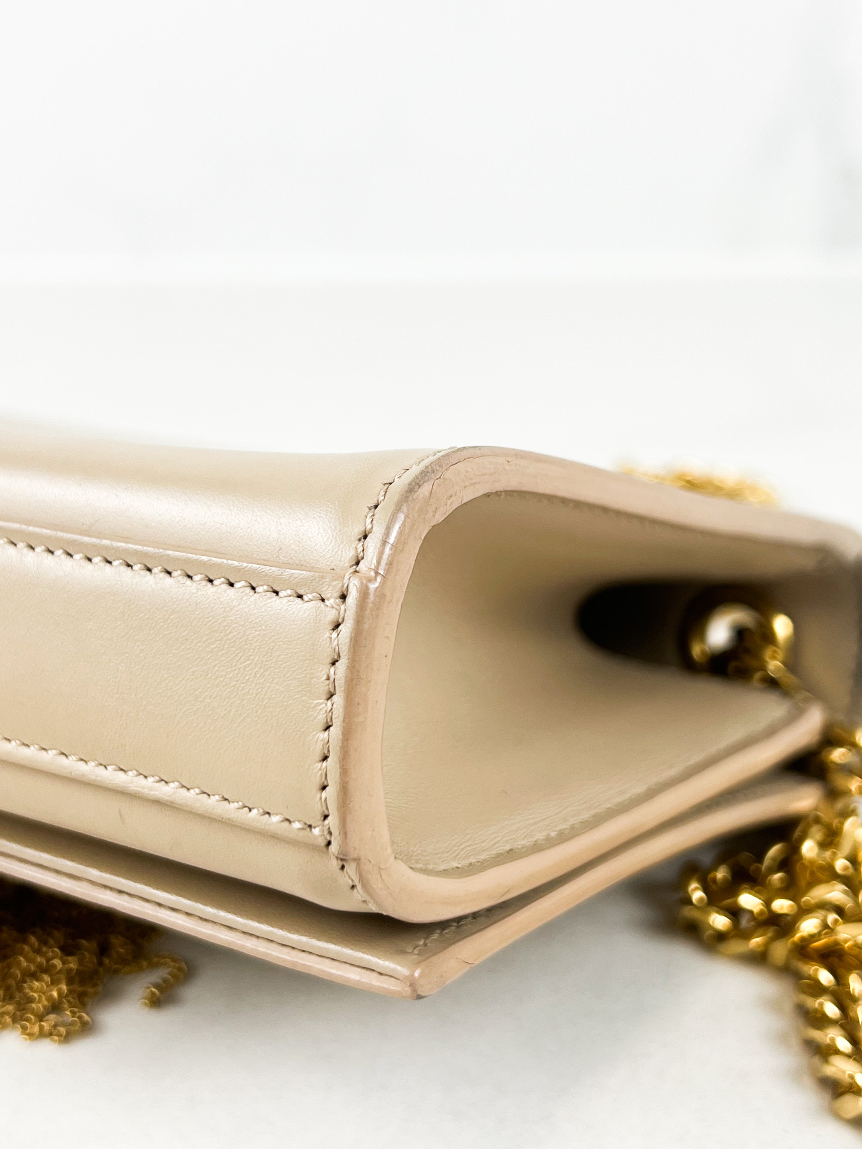 Saint Laurent Kate Small Leather Chain Bag