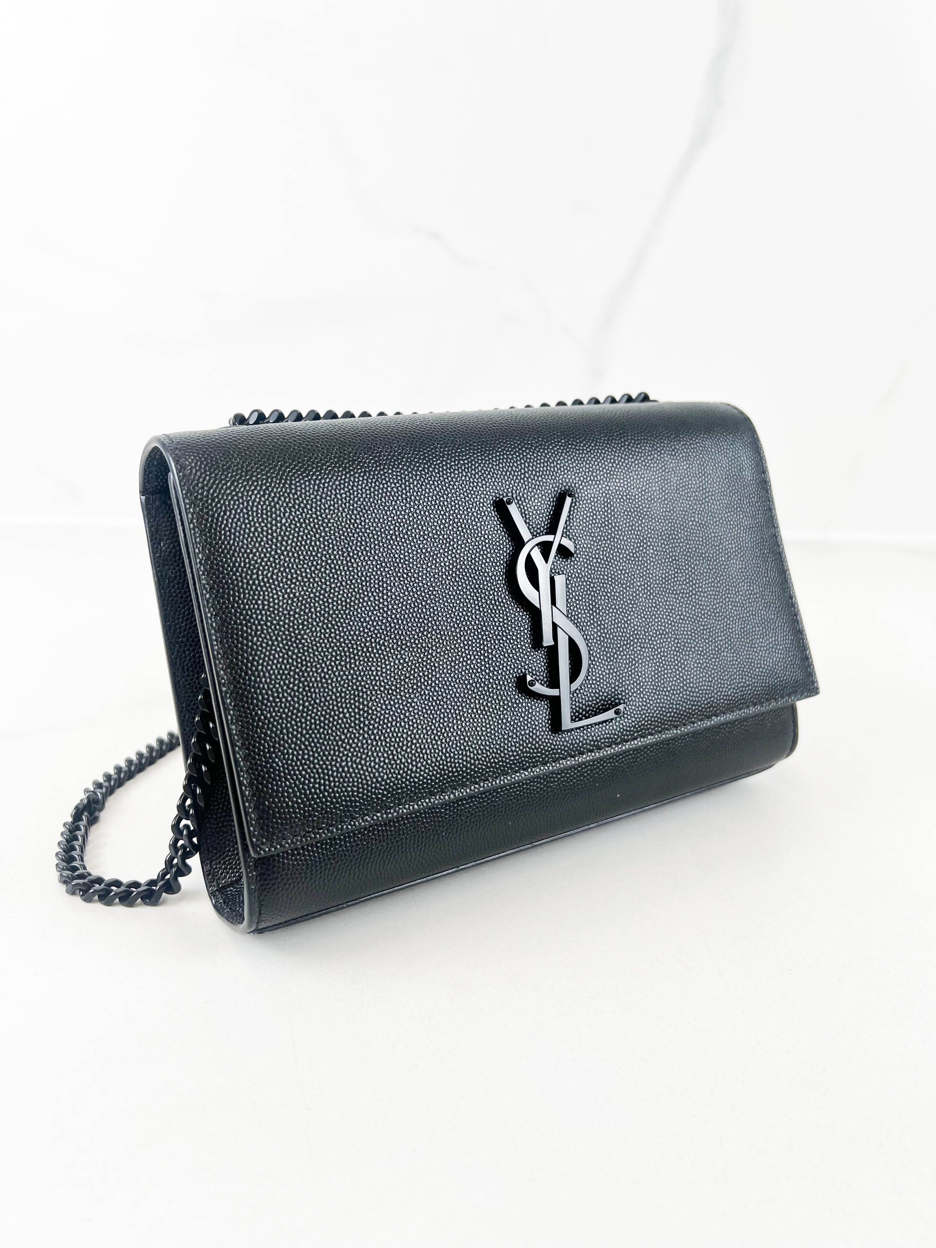 Saint Laurent Kate Small Leather Chain Bag