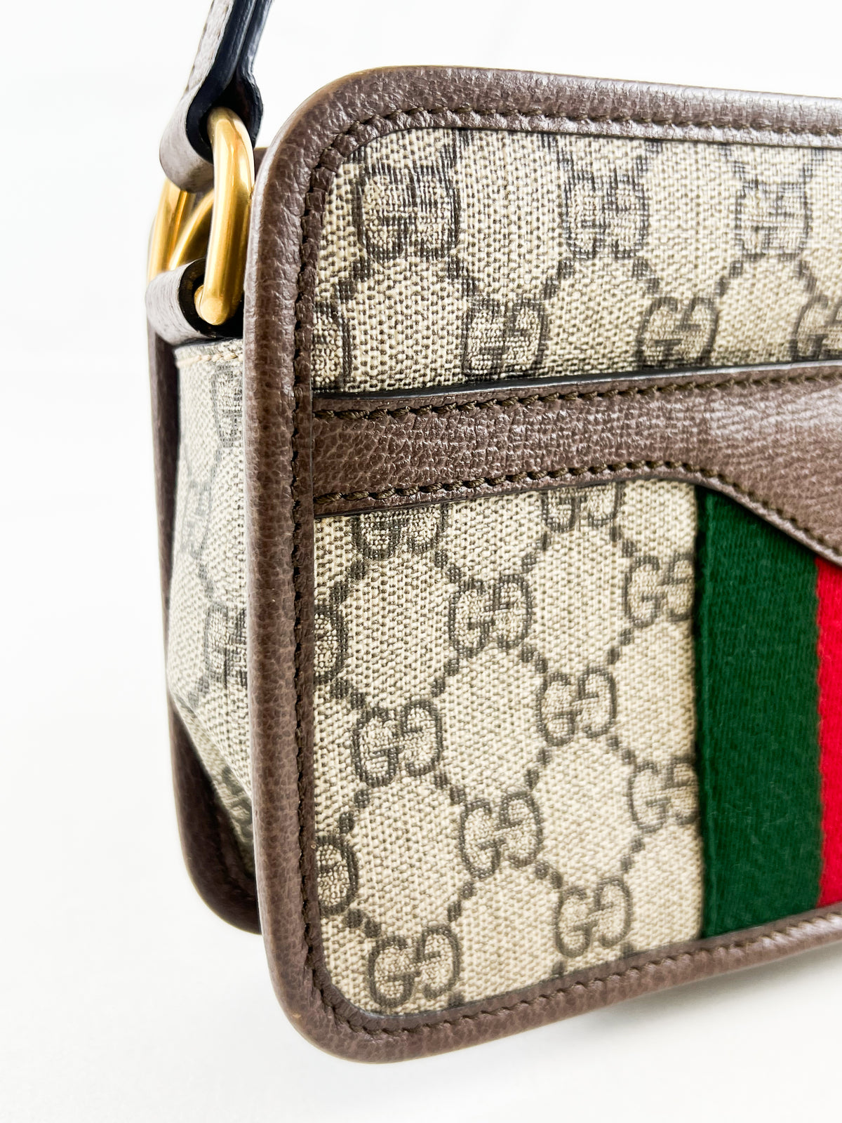 Gucci Ophidia Zip Around Shoulder Bag with Detachable Long Strap
