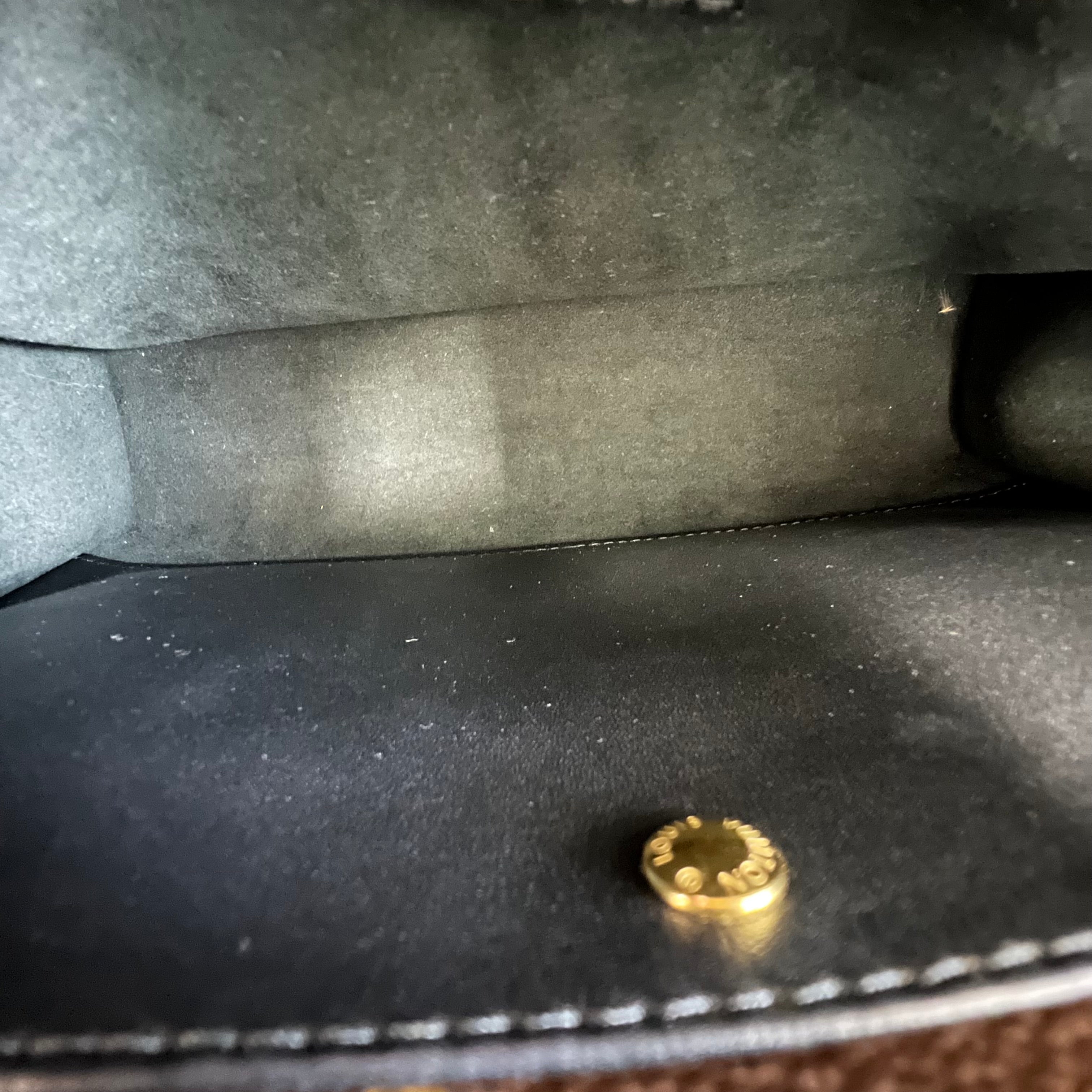 Louis Vuitton Monogram Canvas Double V Bag