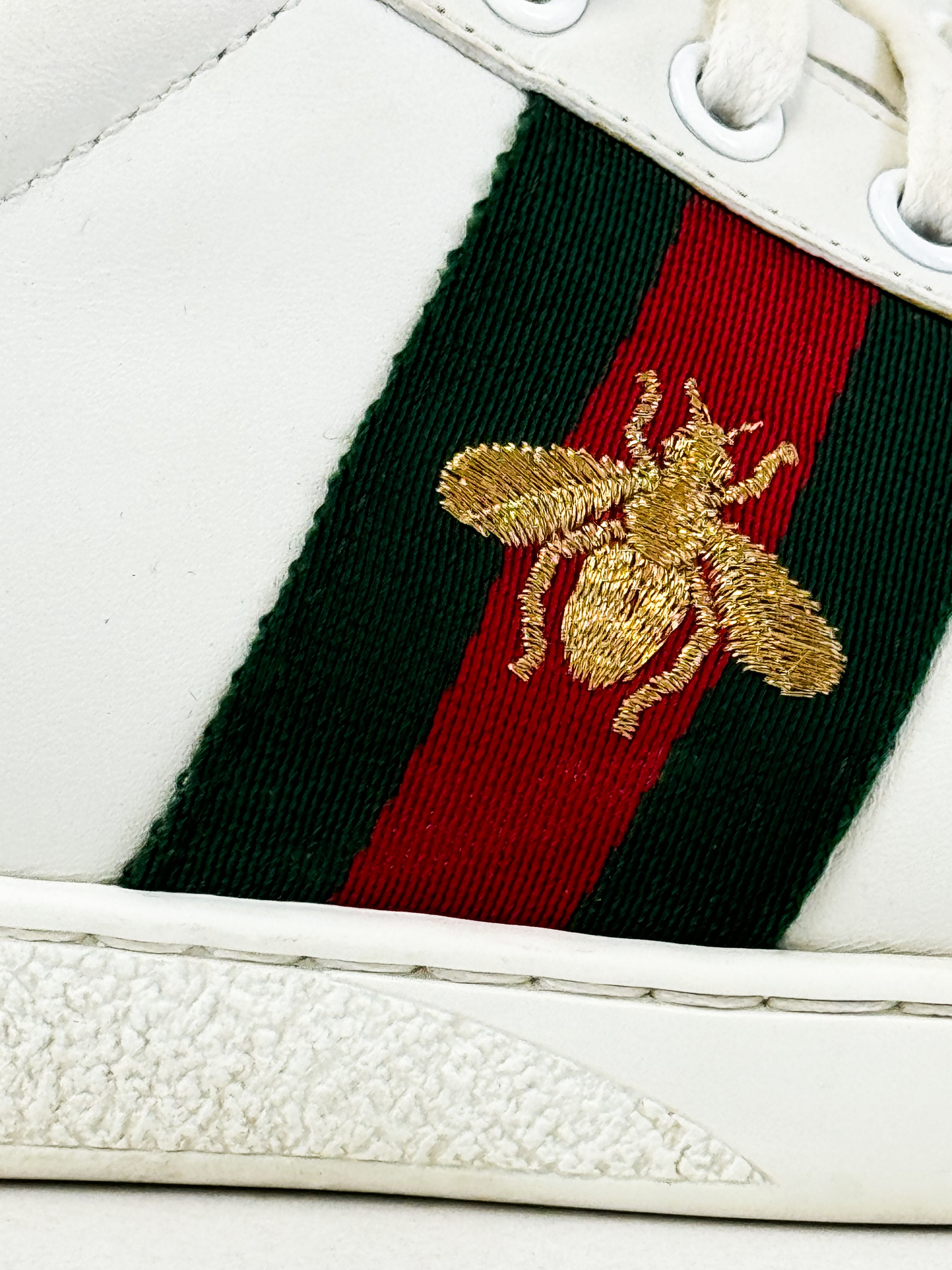 Gucci Ace Bee Sneaker Size 36.5