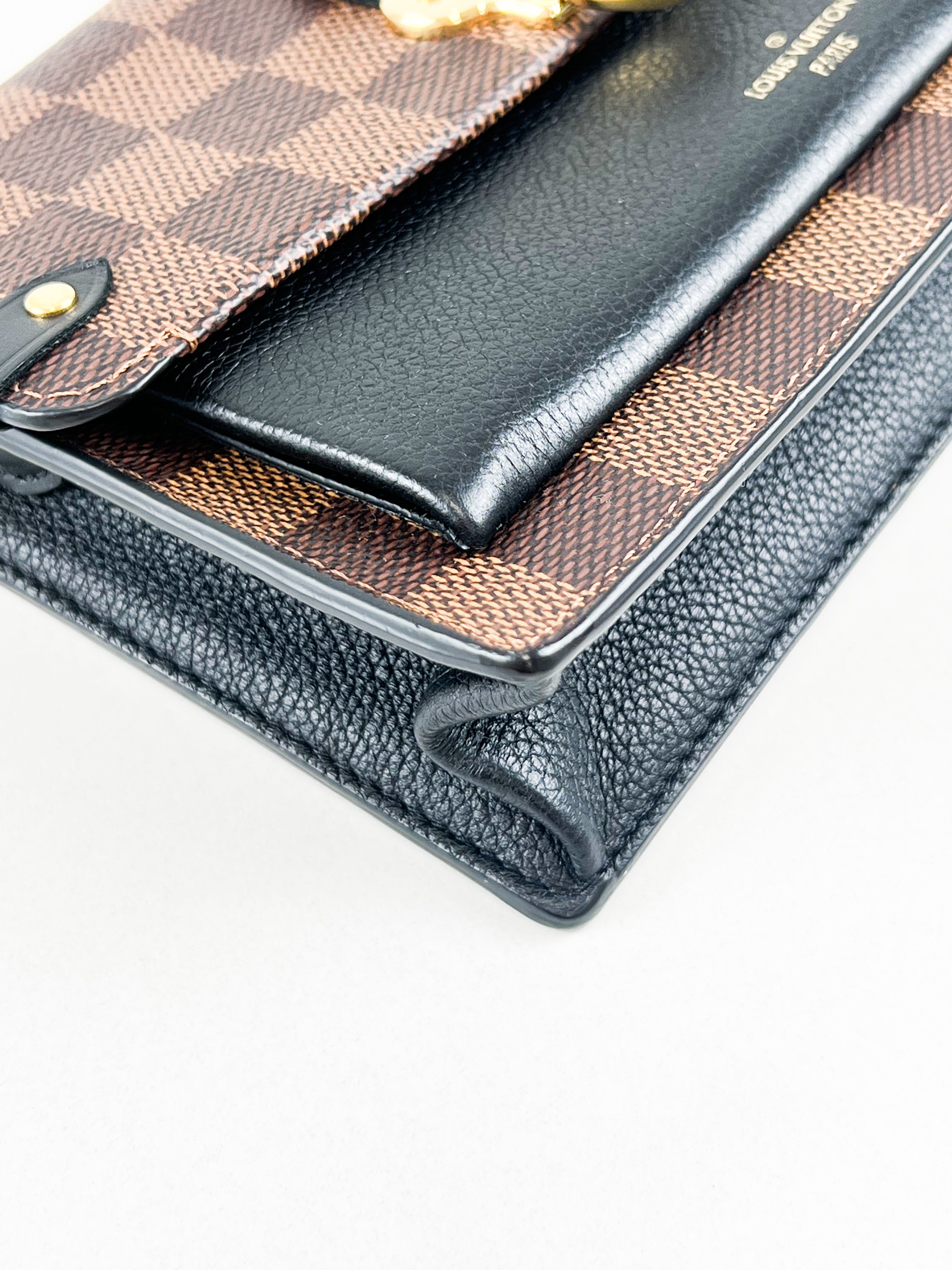 Louis Vuitton Damier Ebene Canvas Vavin WOC