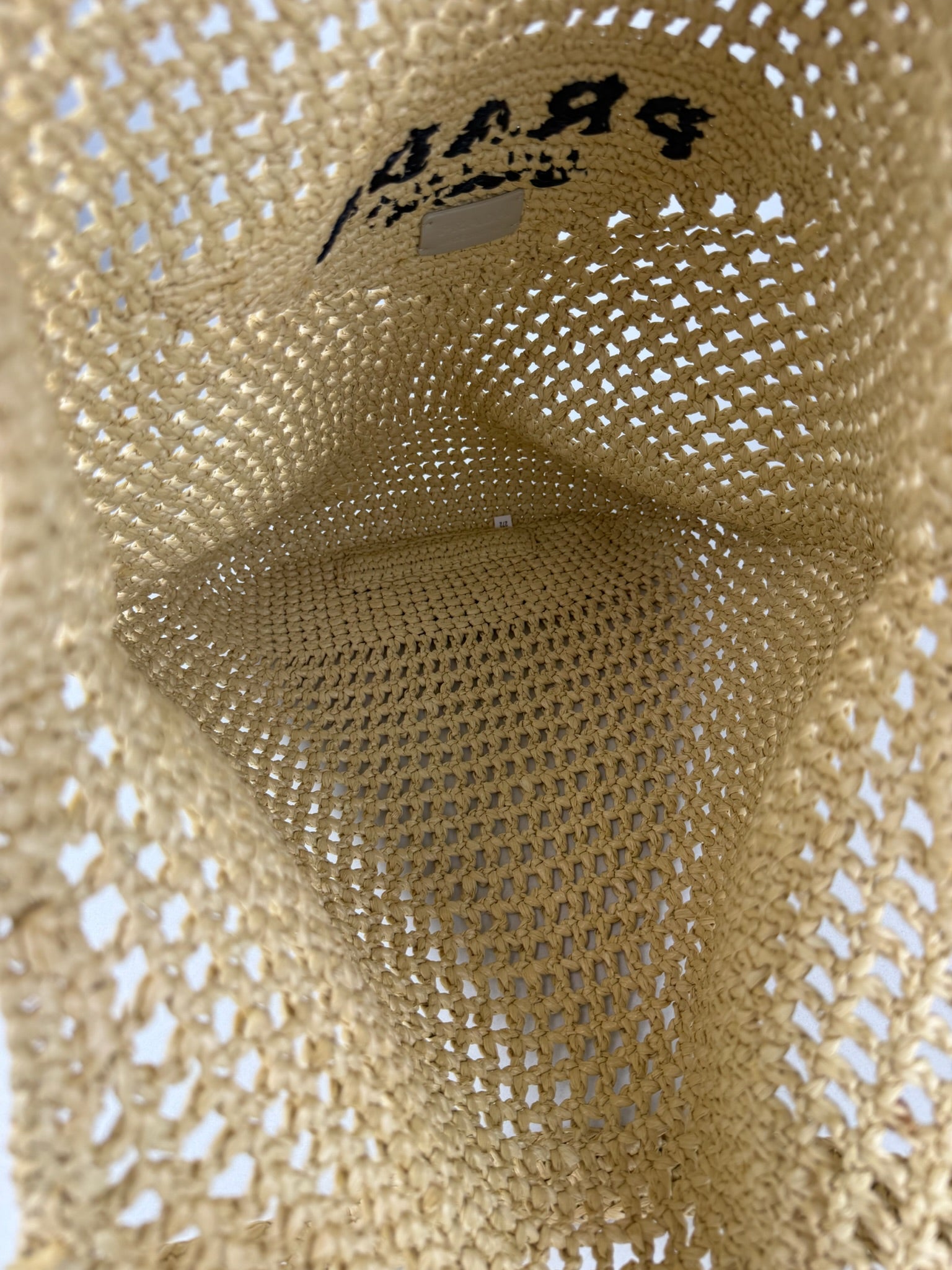 Prada Raffia Tote
