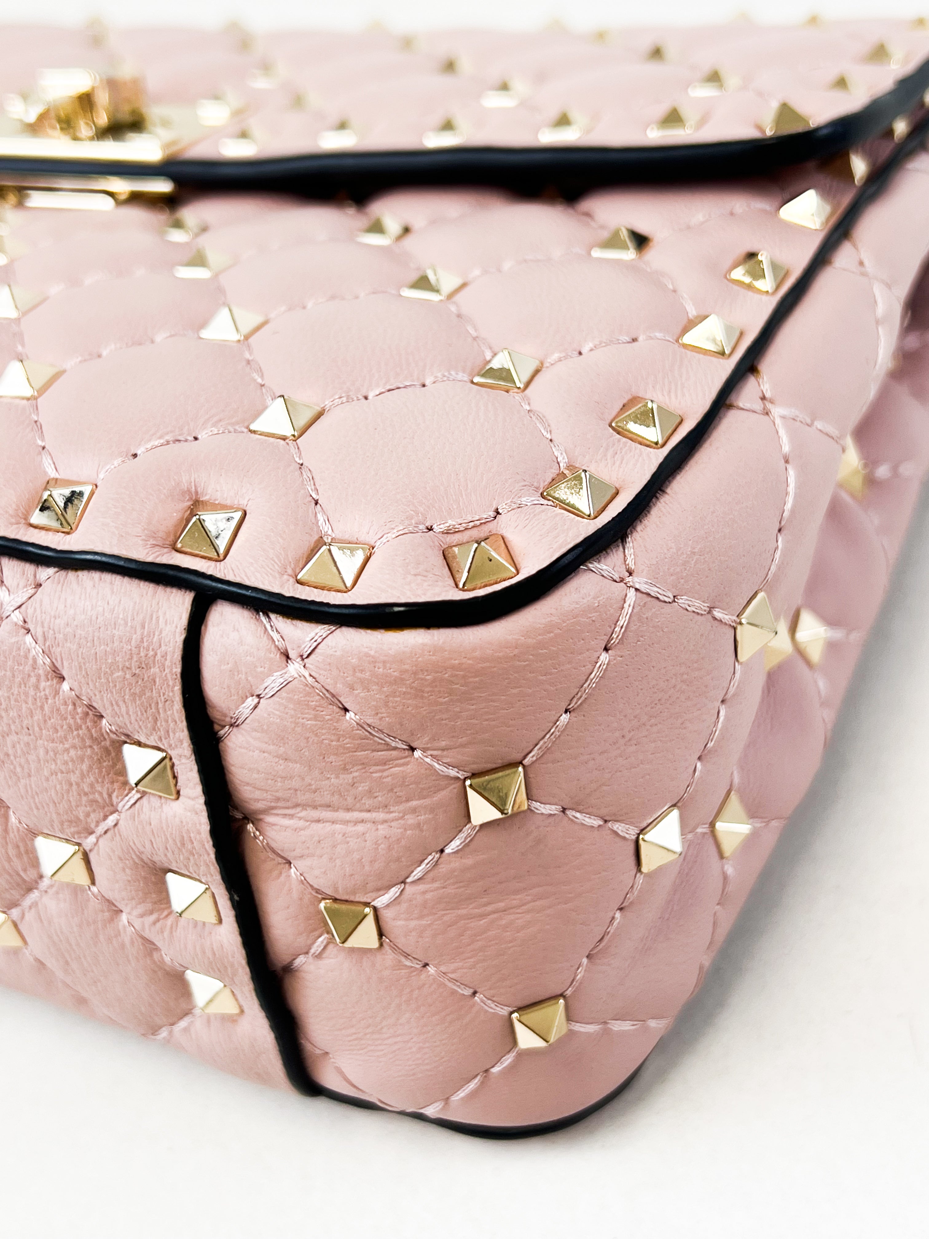 Valentino Garavani Rockstud Spike Nappa Leather Bag