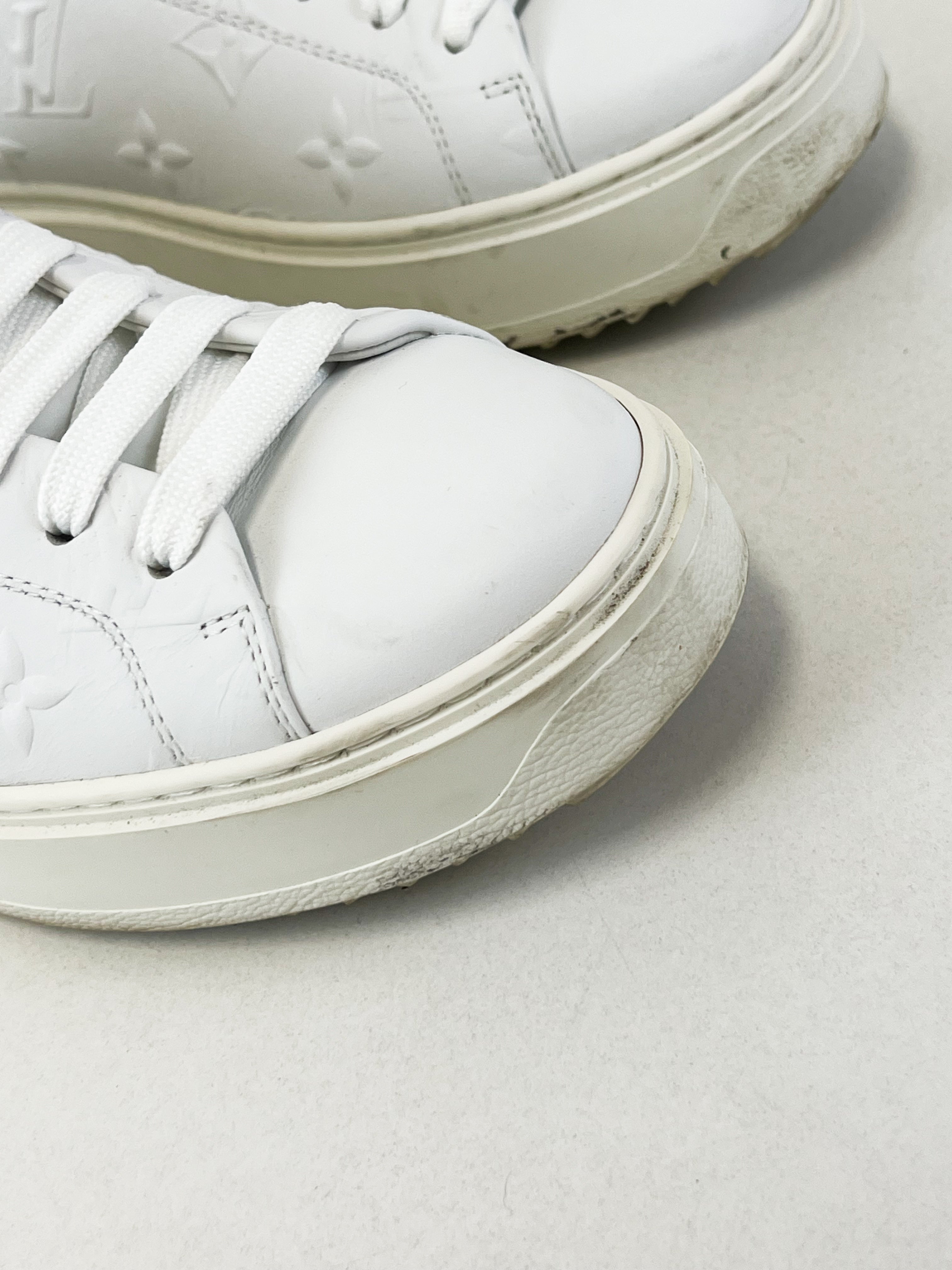 Louis Vuitton Monogram Time Out Sneaker Size 36.5