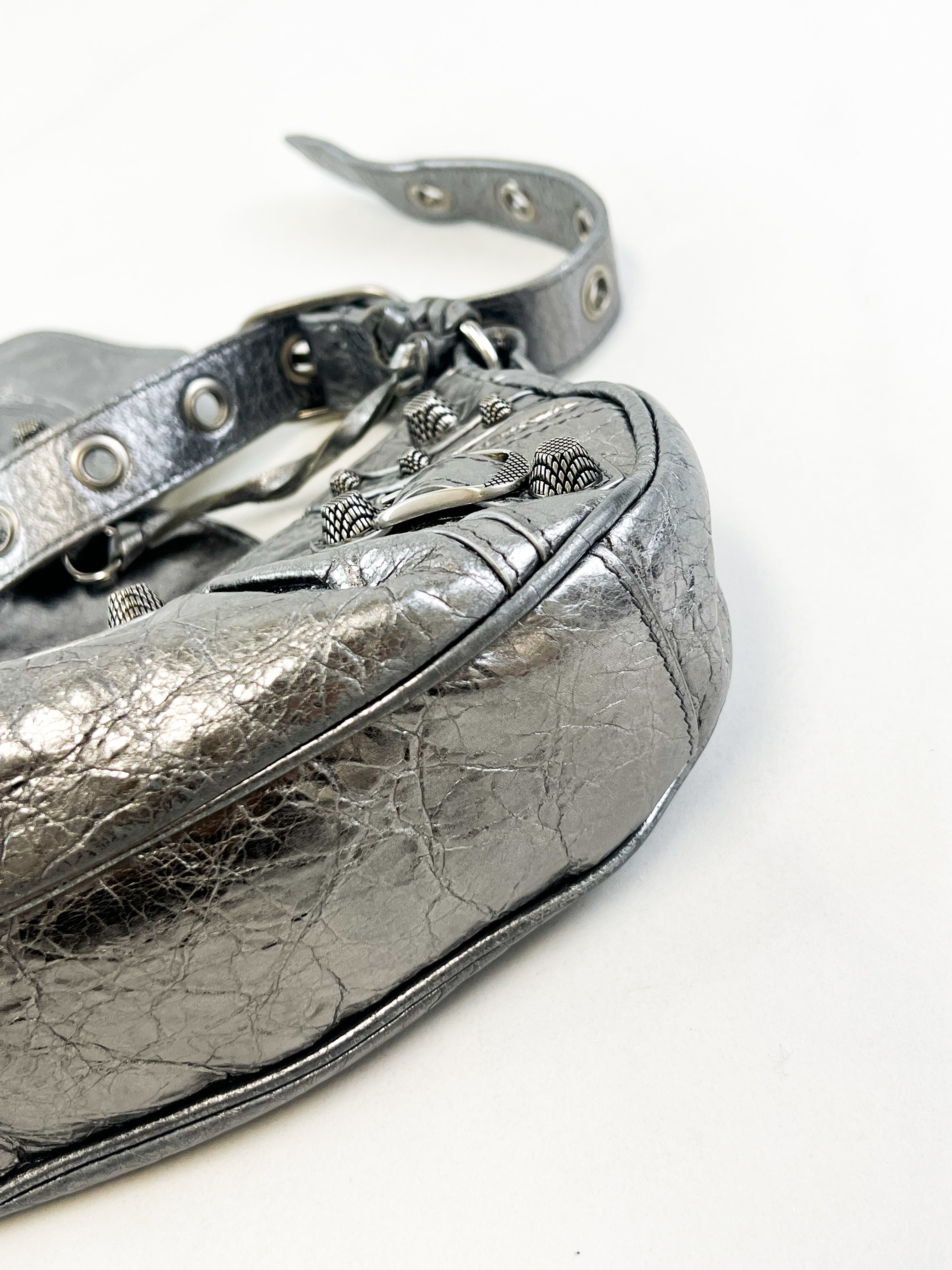 Balenciaga Le Cagole XS leather shoulder bag