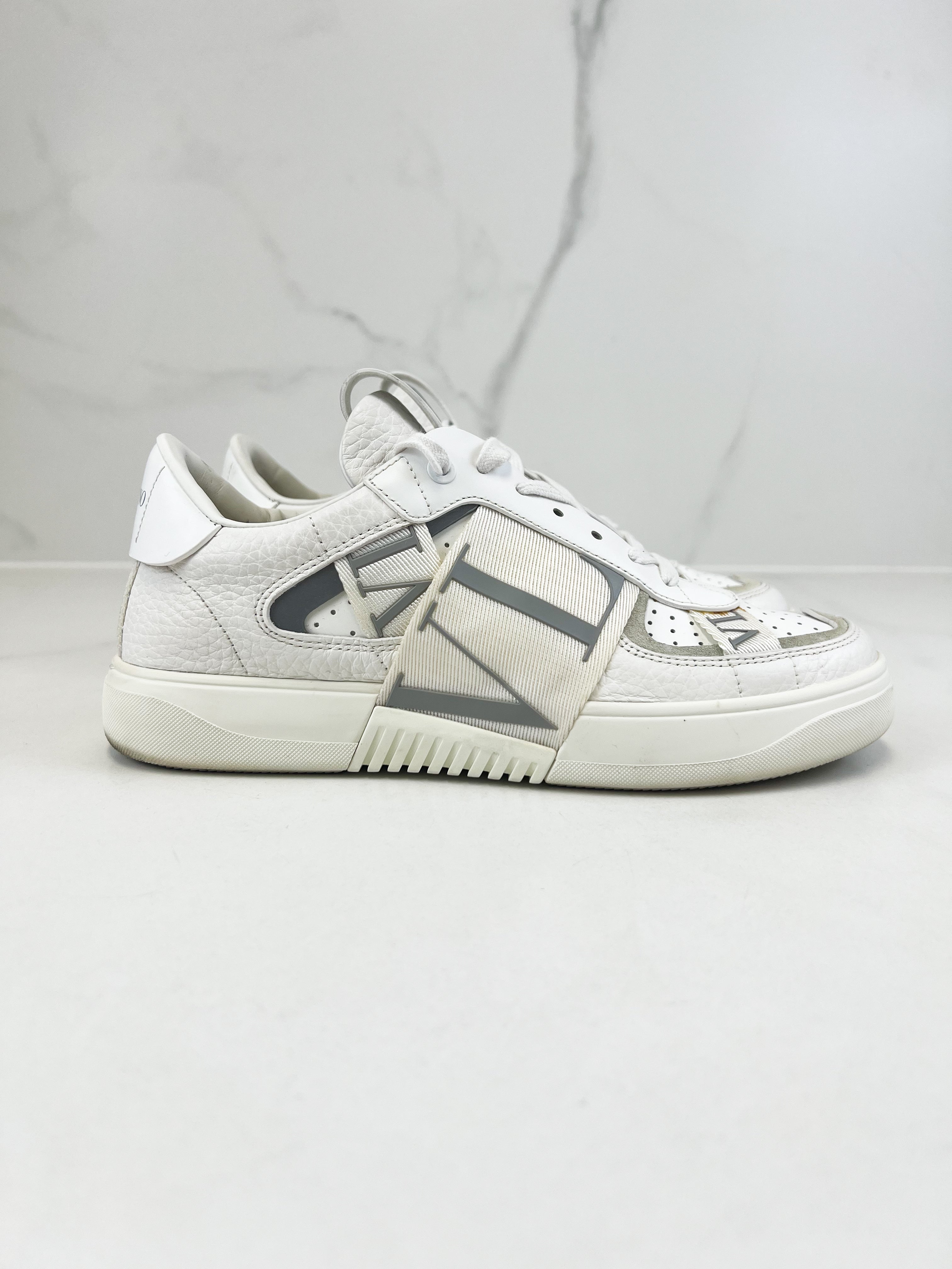 Valentino Garavani Beige VLTN Sneaker Size 38