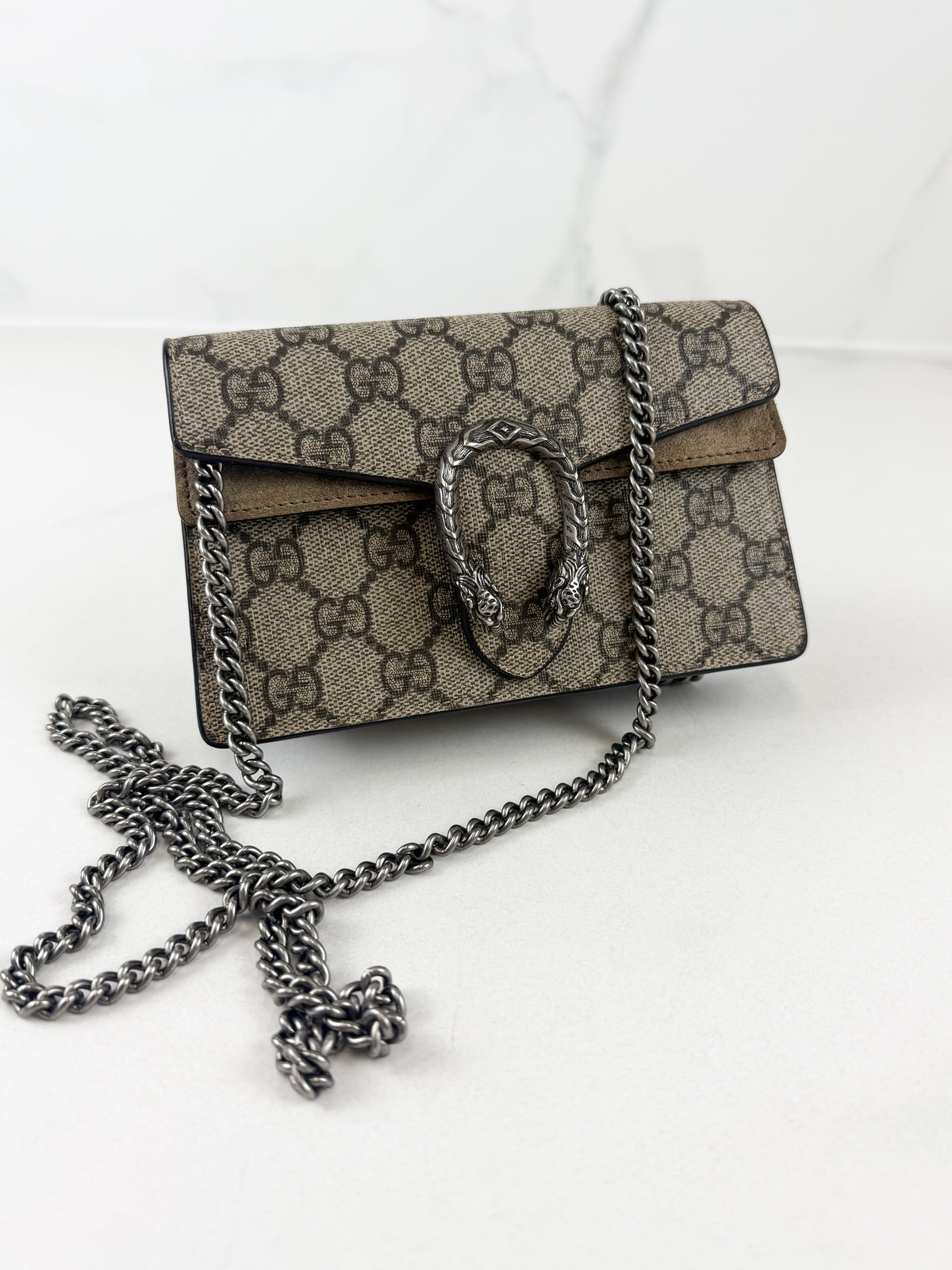 Gucci Dionysus Supreme Super Mini Bag