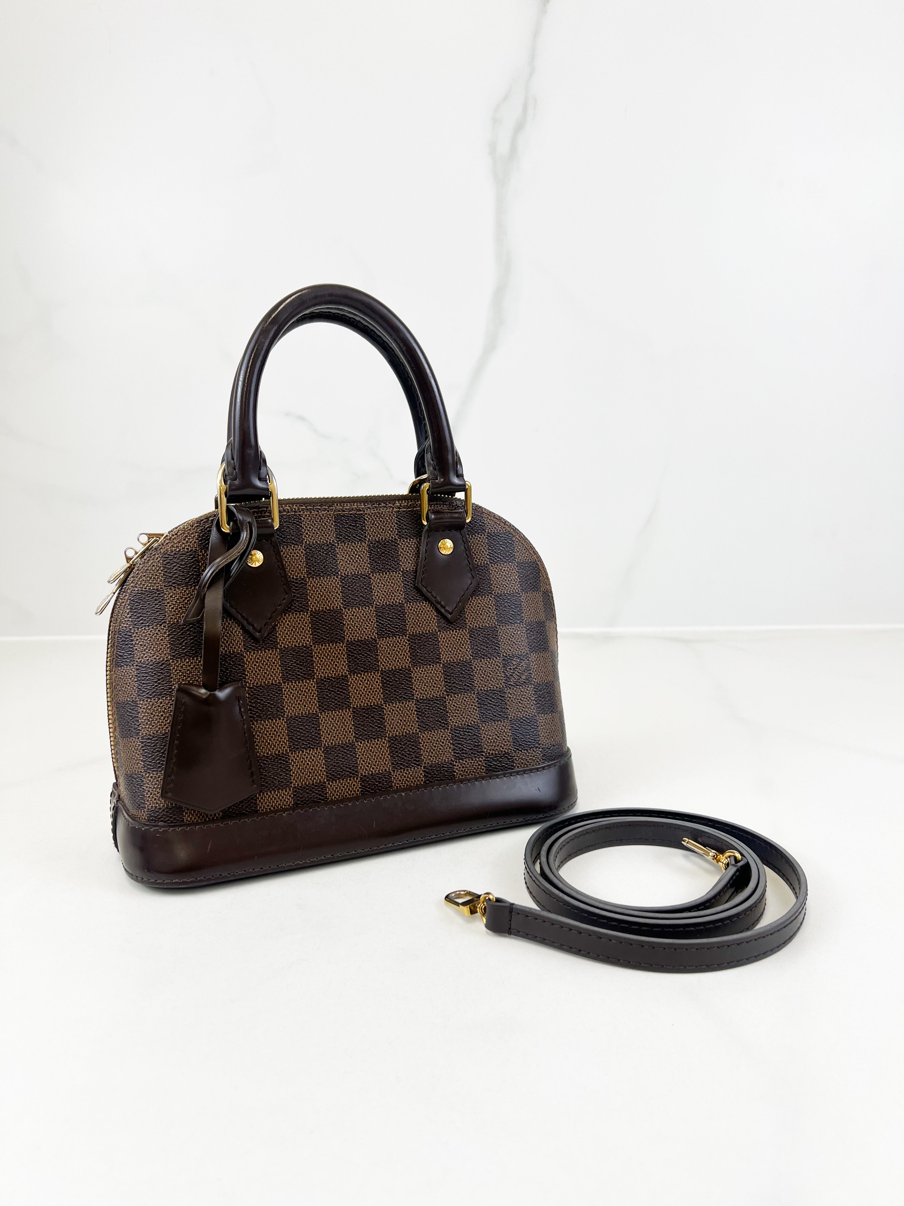 Louis Vuitton Damier Ebene Alma BB