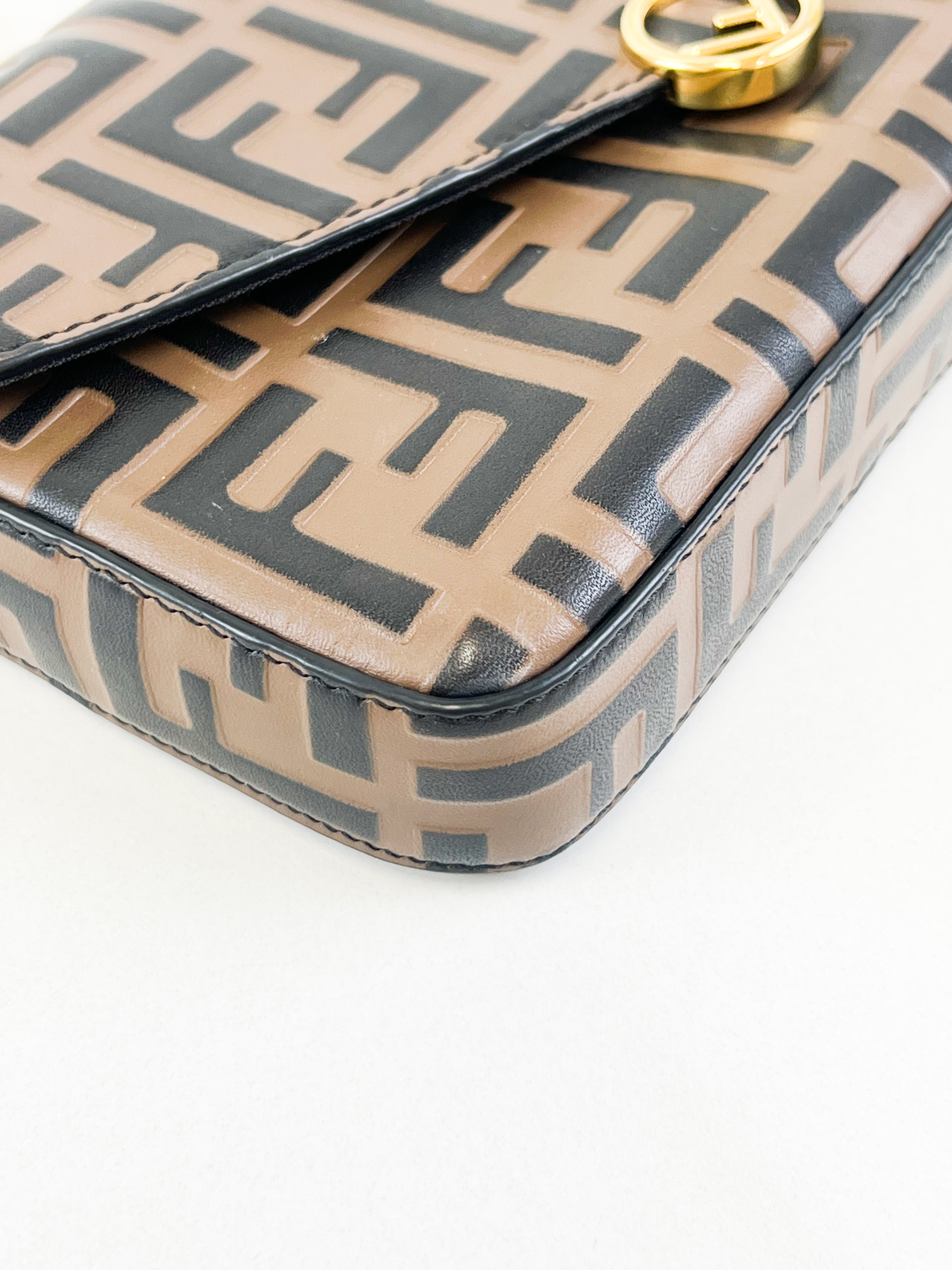 Fendi F Wallet on Chain with Pouch