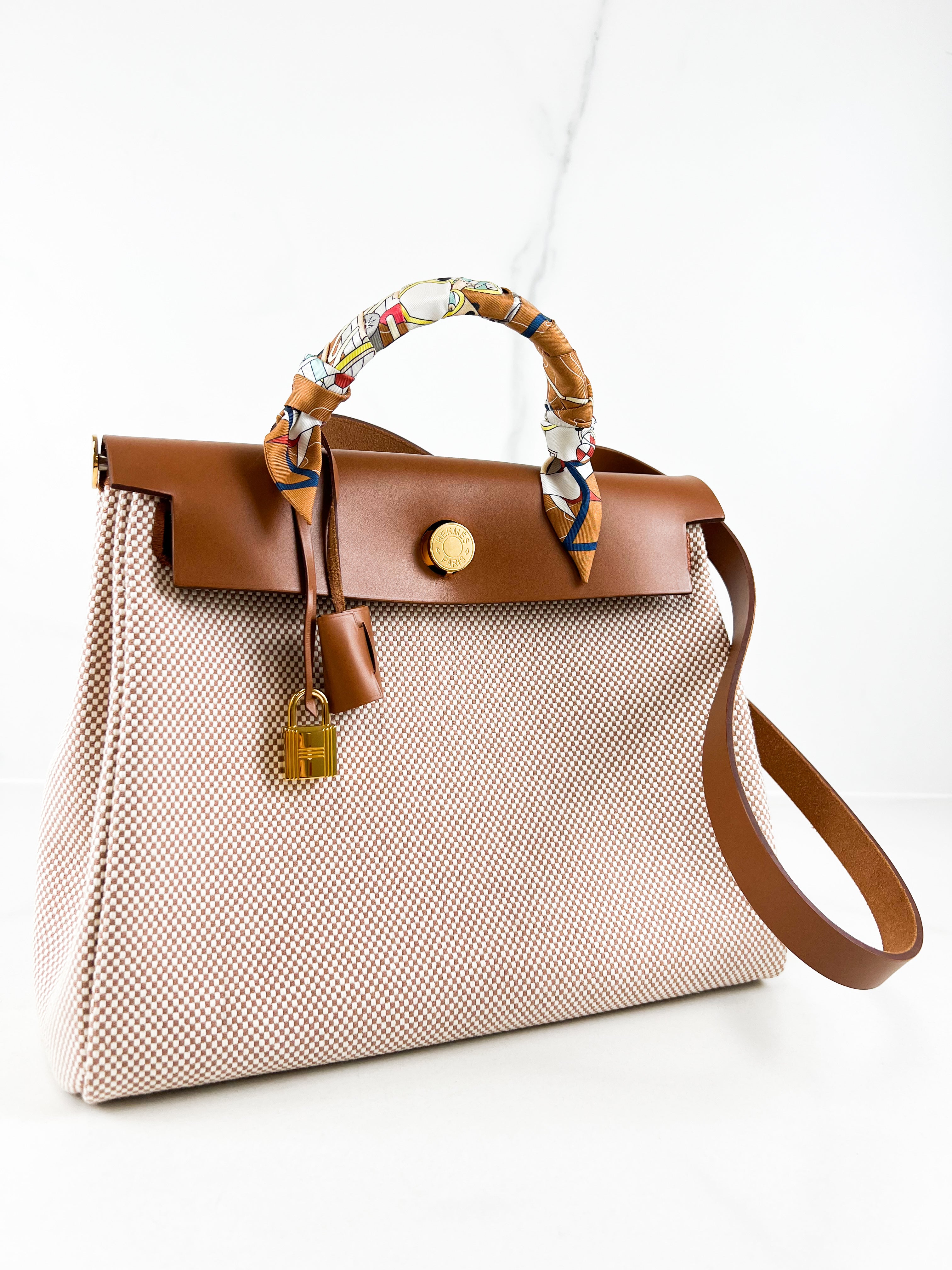 Hermes Herbag Zip 31 GHW
