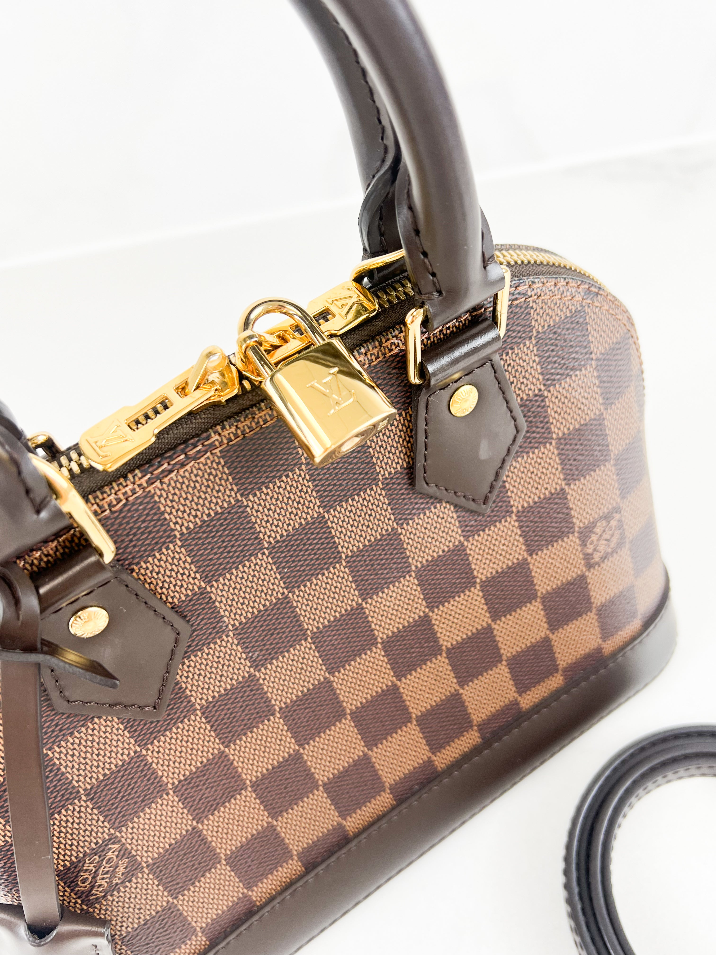 Louis Vuitton Damier Ebene Alma BB