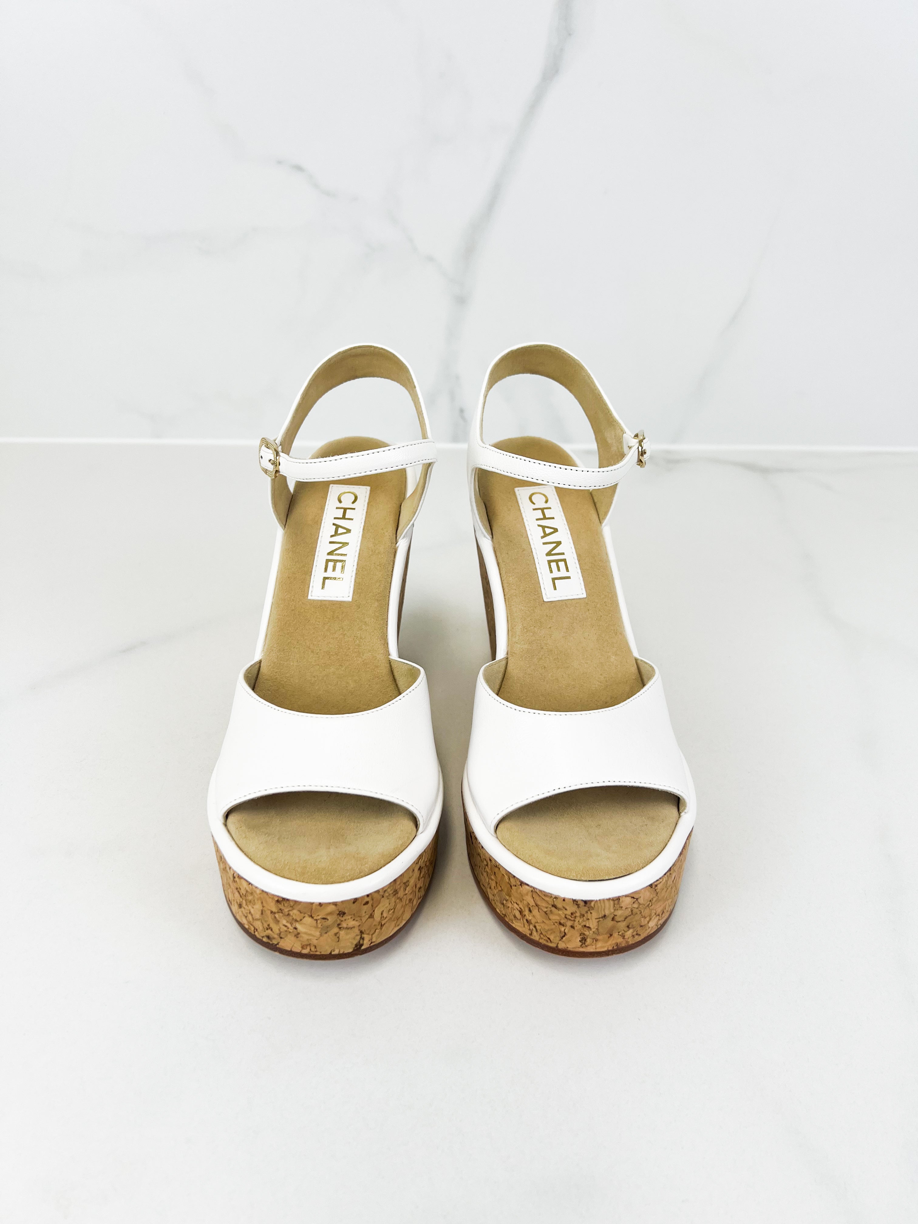 Chanel Wedges Size 38.5