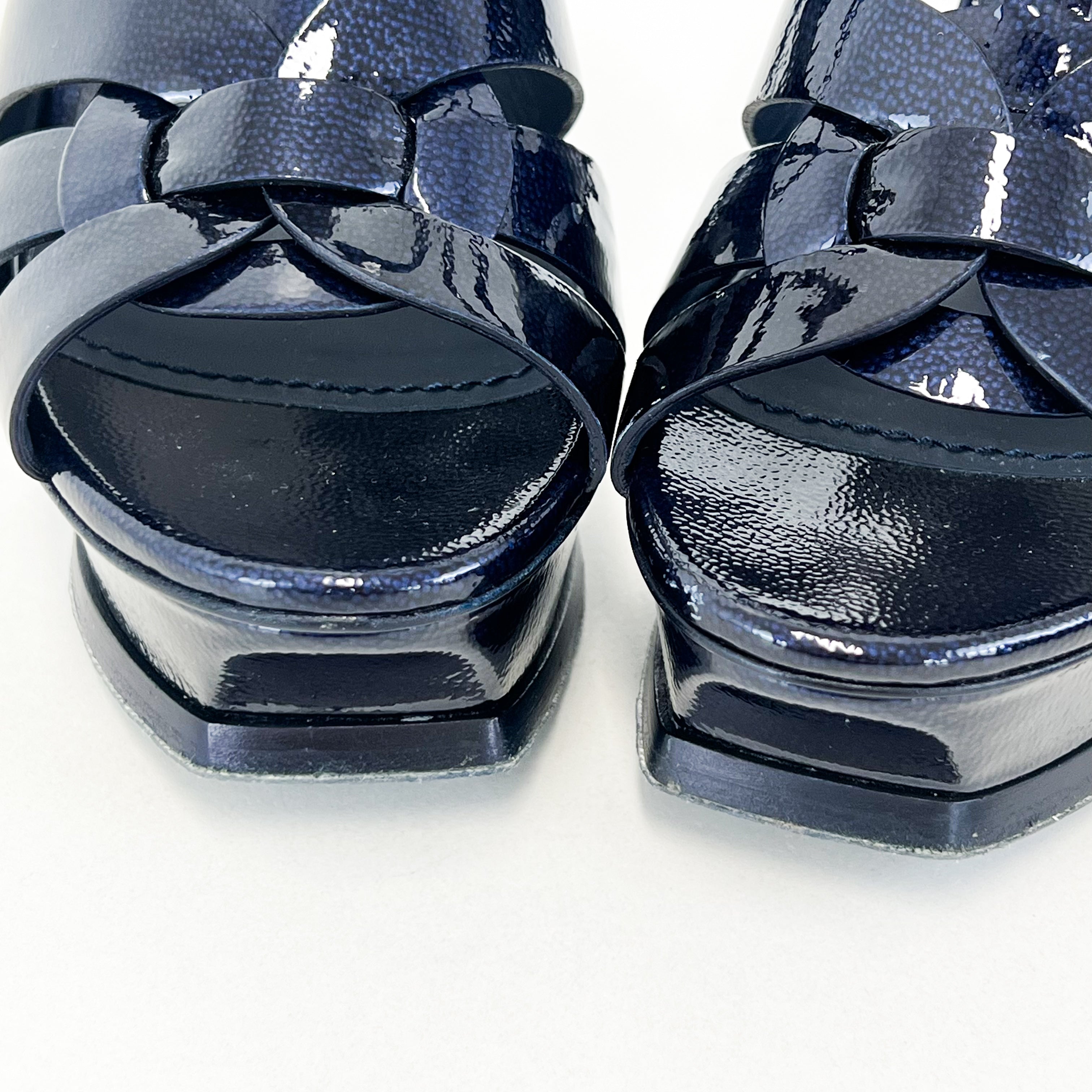 Saint Laurent Patent Tributes 105 Size 37.5