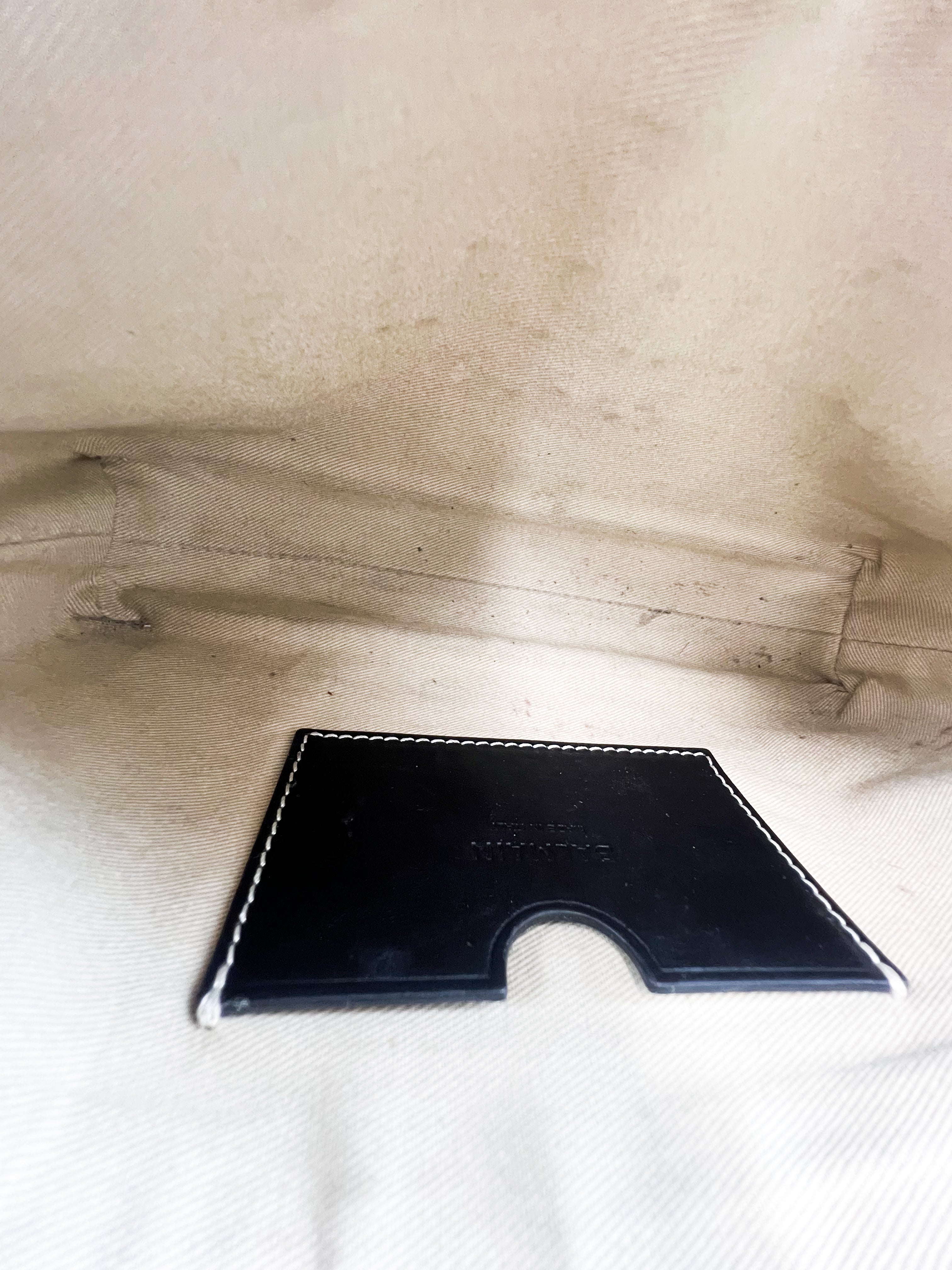 Balmain B-Army Canvas Pochette Crossbody/Shoulder Bag