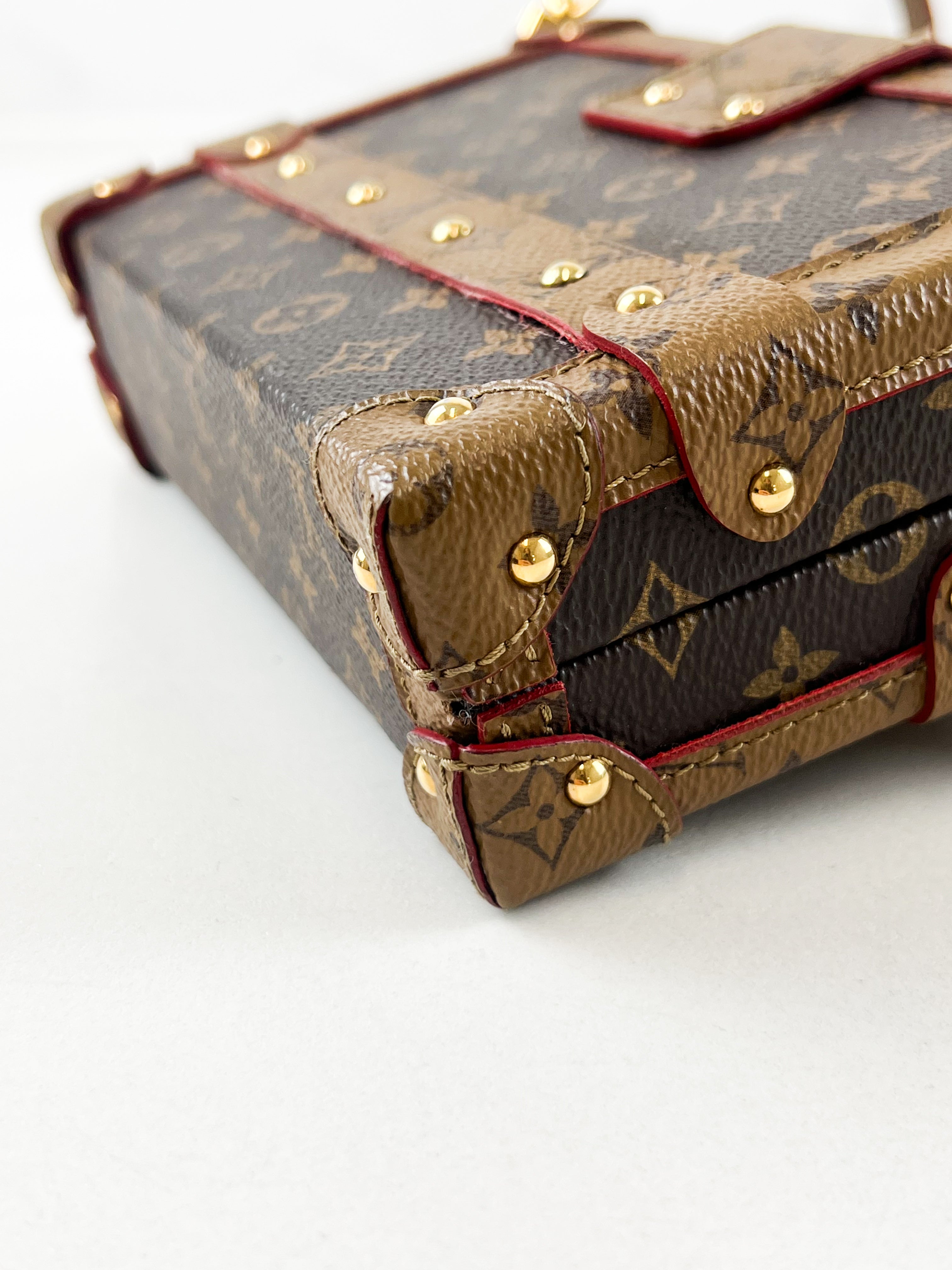 Louis Vuitton Reverse Petite Malle Bag