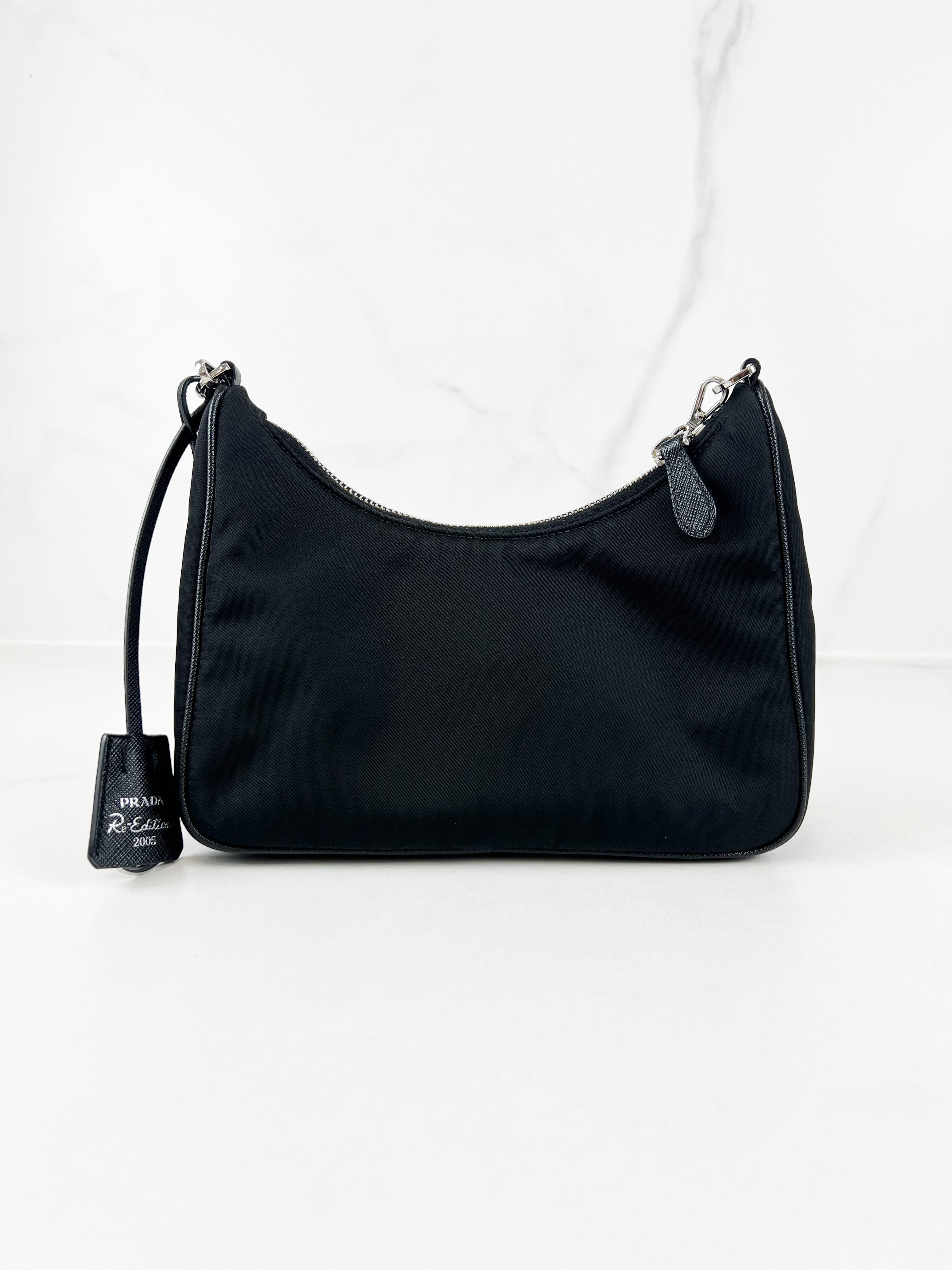 Prada Nylon Re-Edition 2005 in Black
