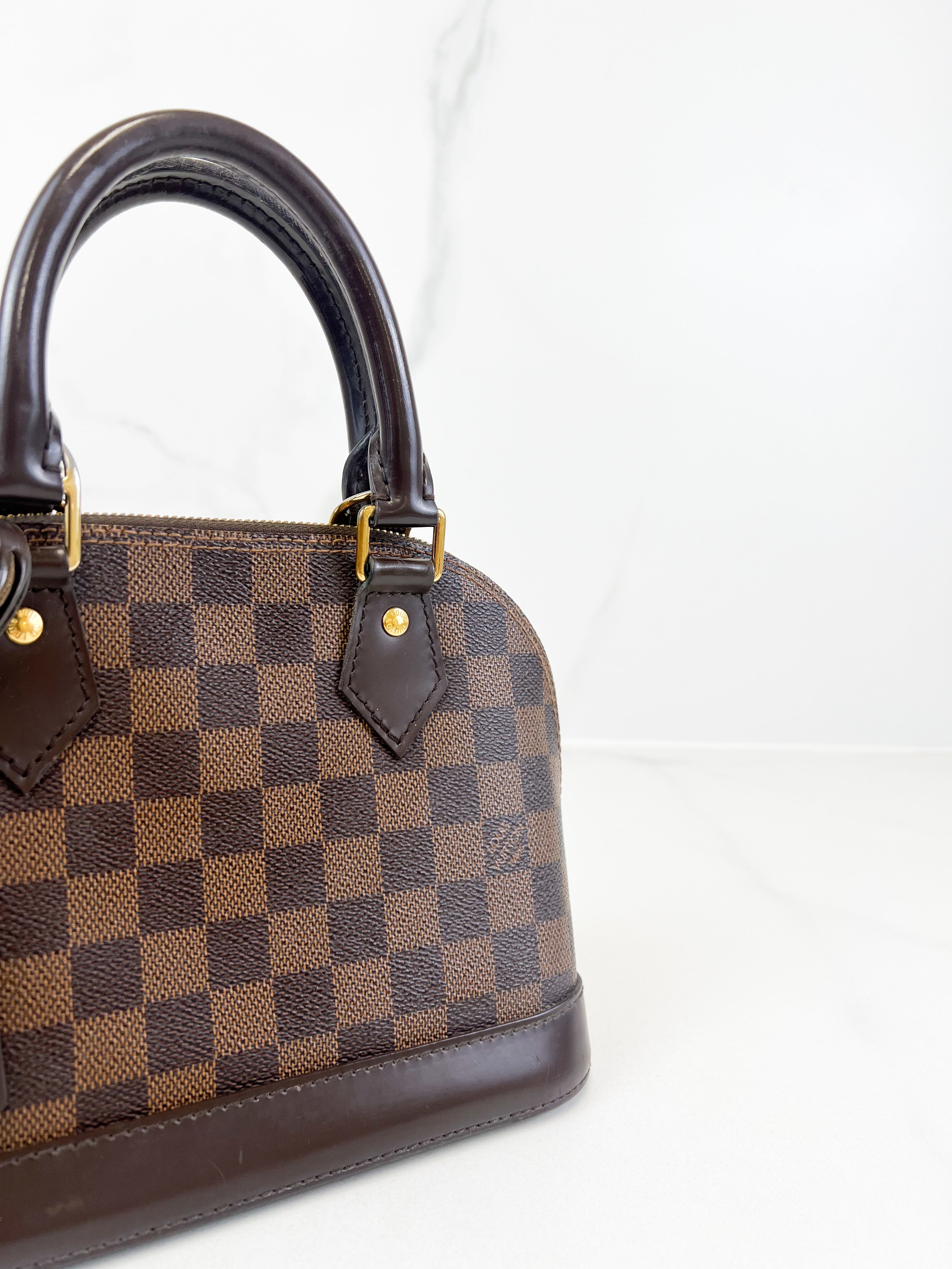 Louis Vuitton Damier Ebene Alma BB