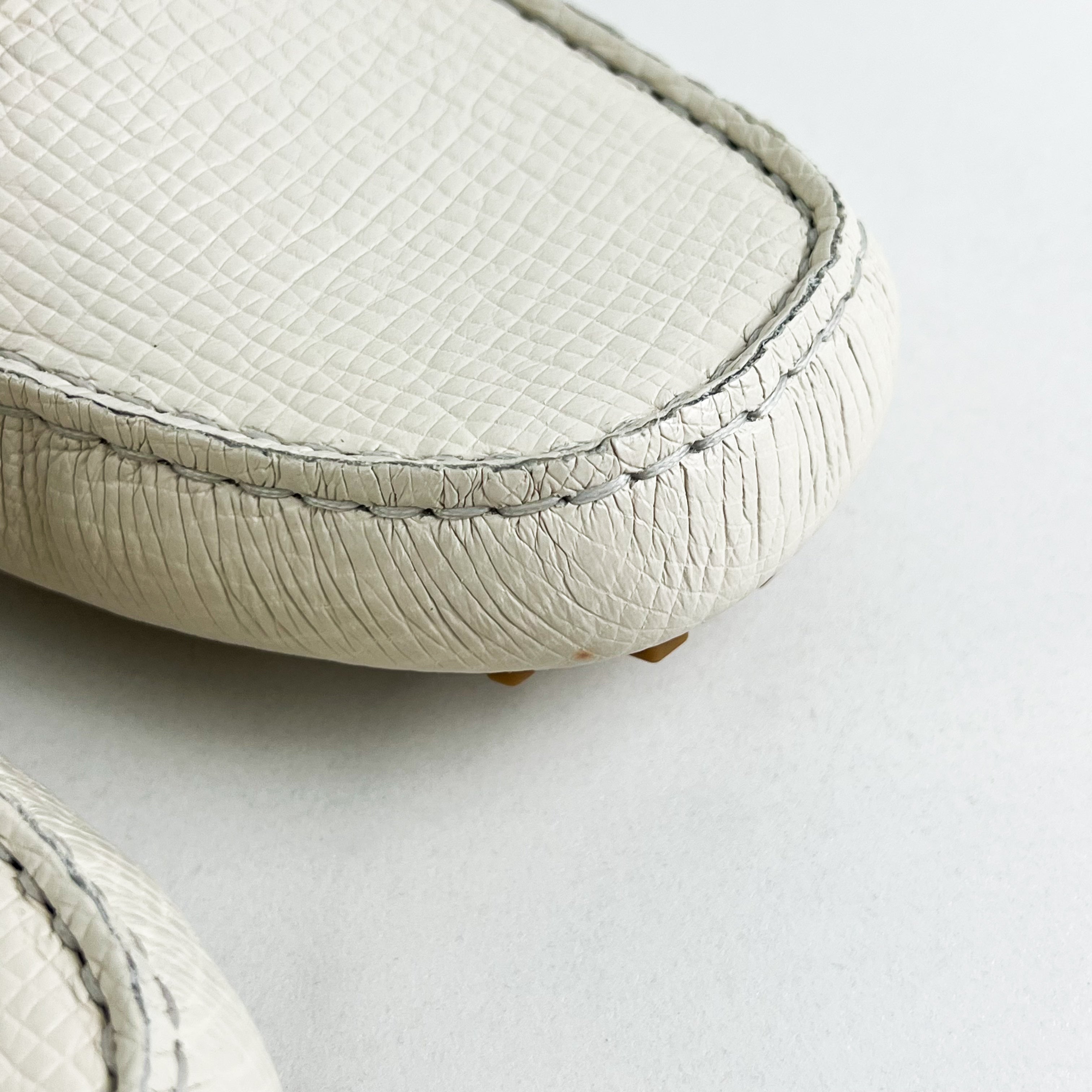 Gucci Men's Horsebit 1953 Loafer in White Size 10