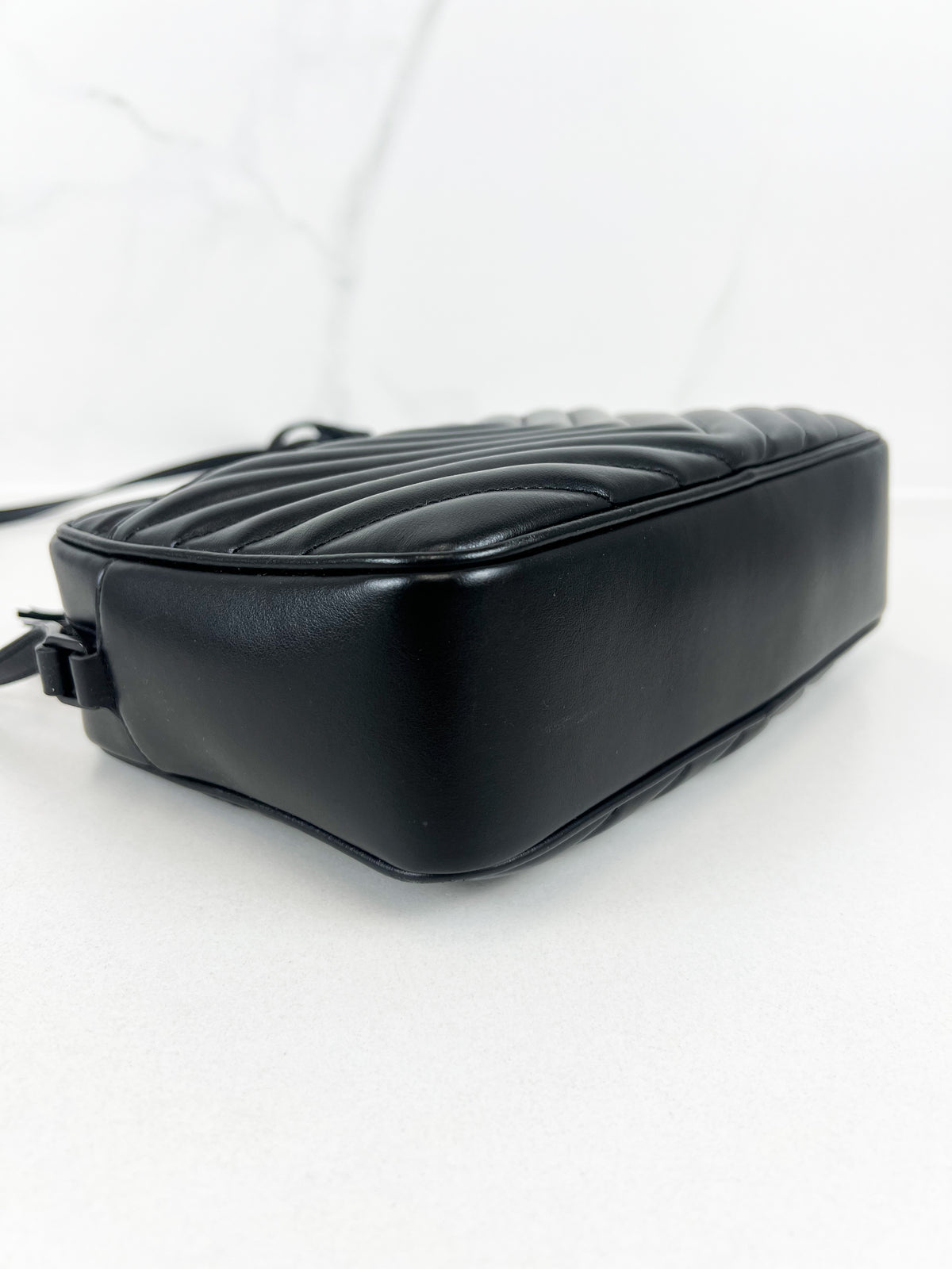 Saint Laurent Black Lou Camera Bag