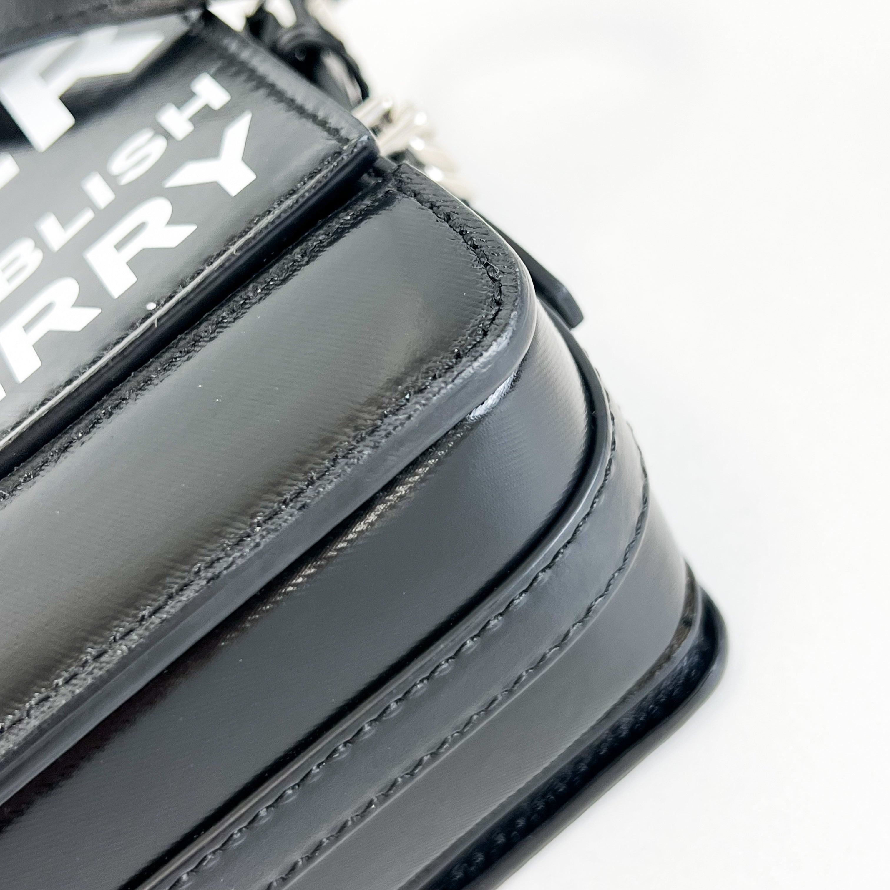 Burberry Black Horseferry Camera Shoulder Bag