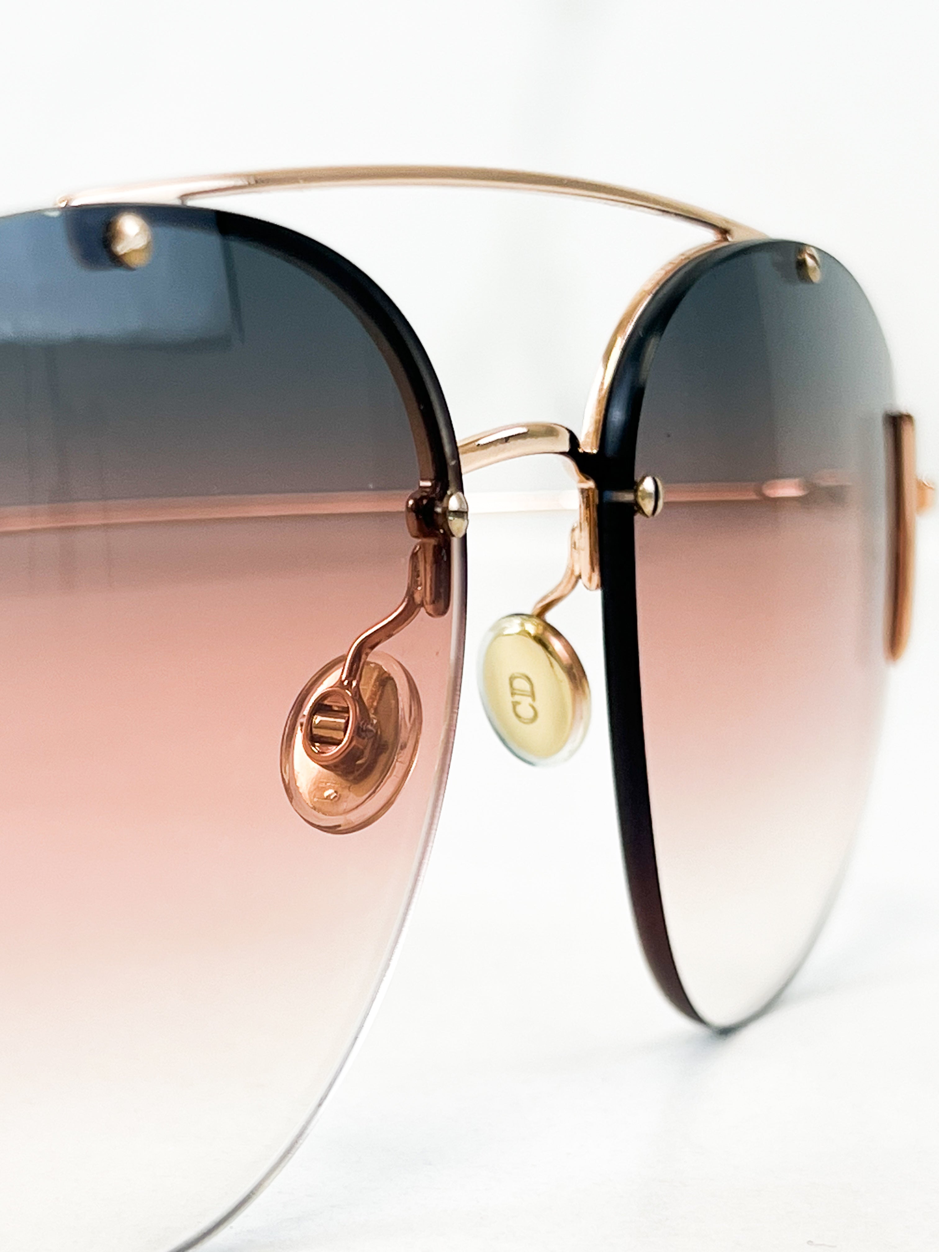 Christian Dior Aviator Sunglasses