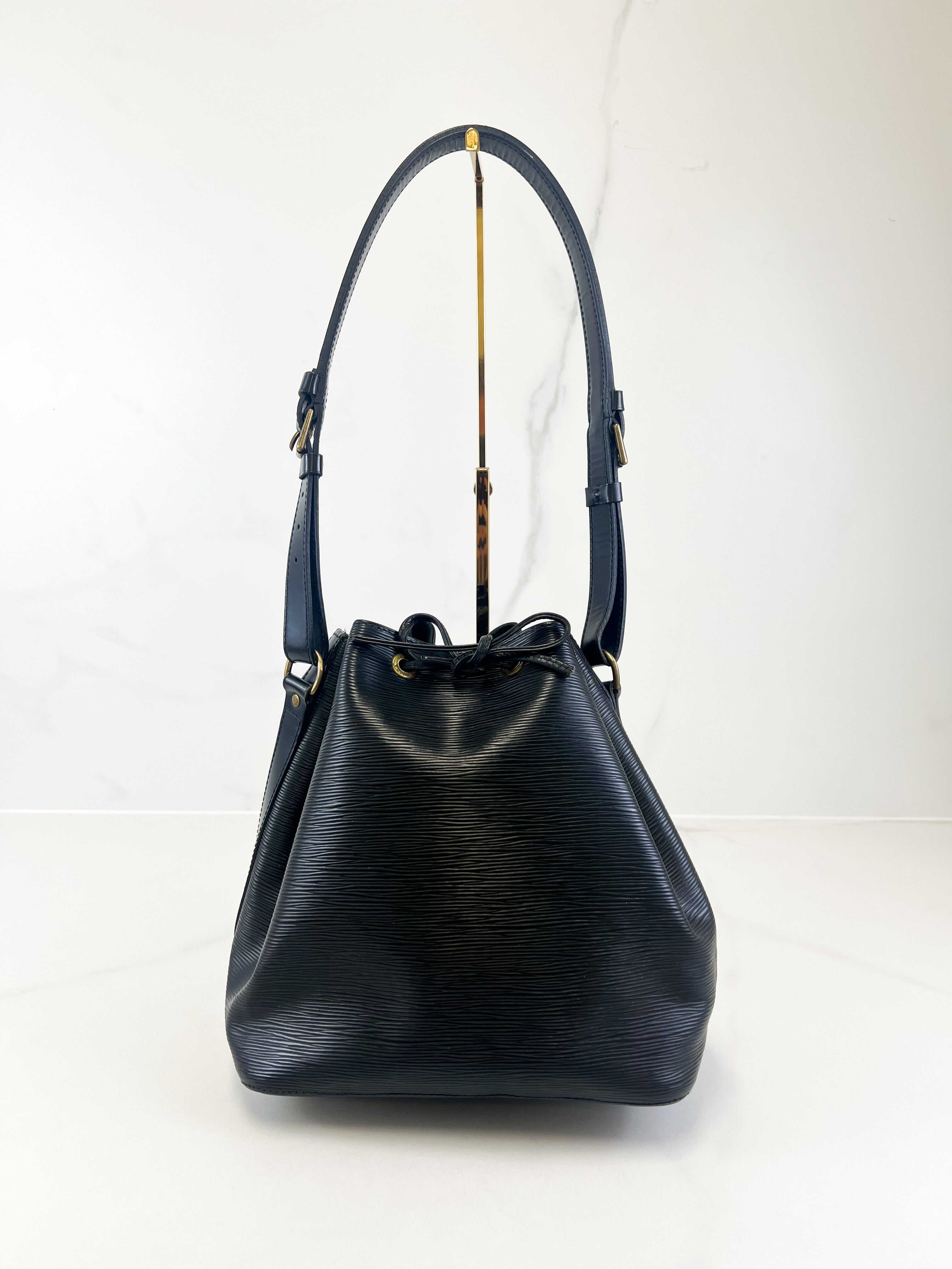 Louis Vuitton Black Epi Petit Noe