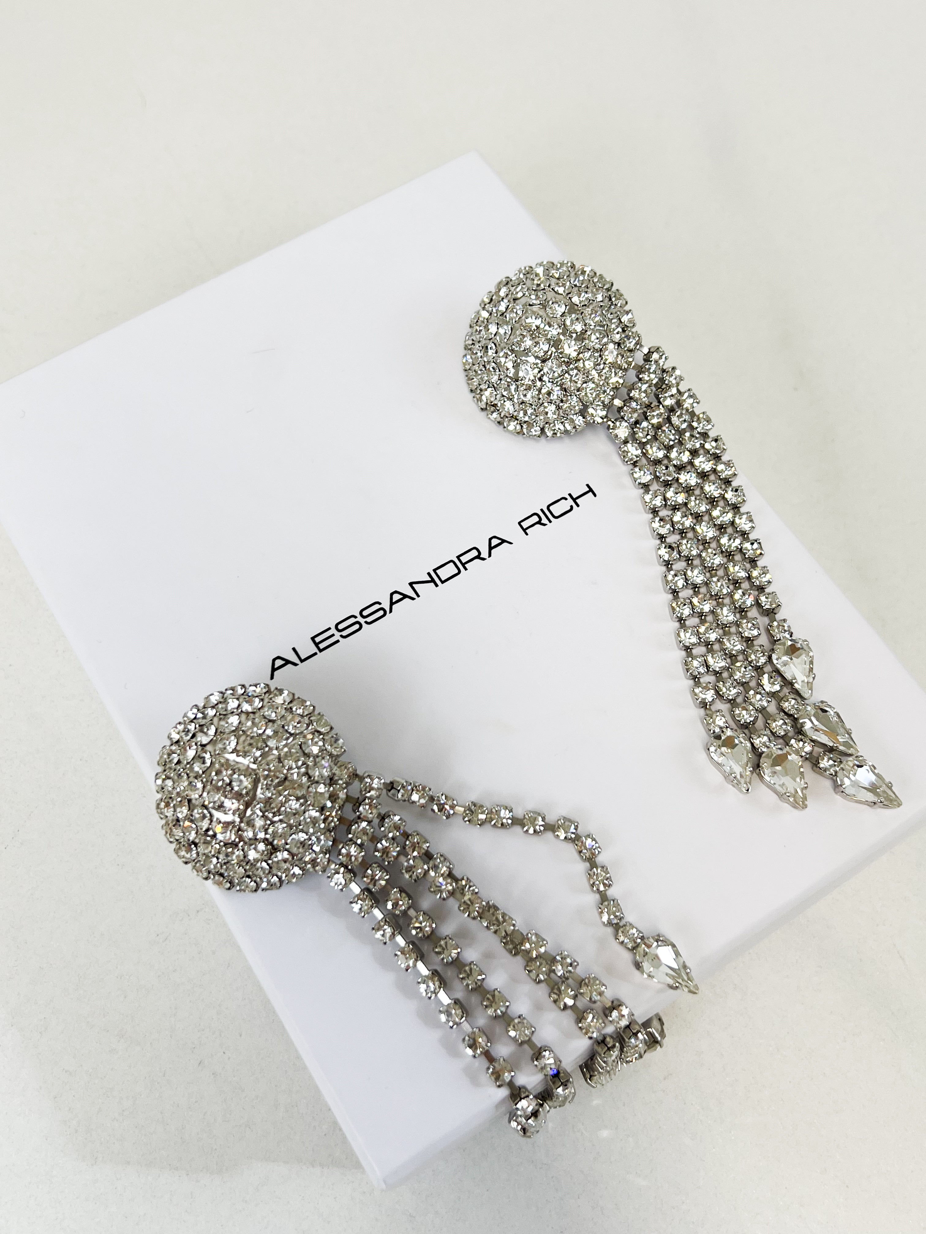 Alessandra Rich Clip on Earrings