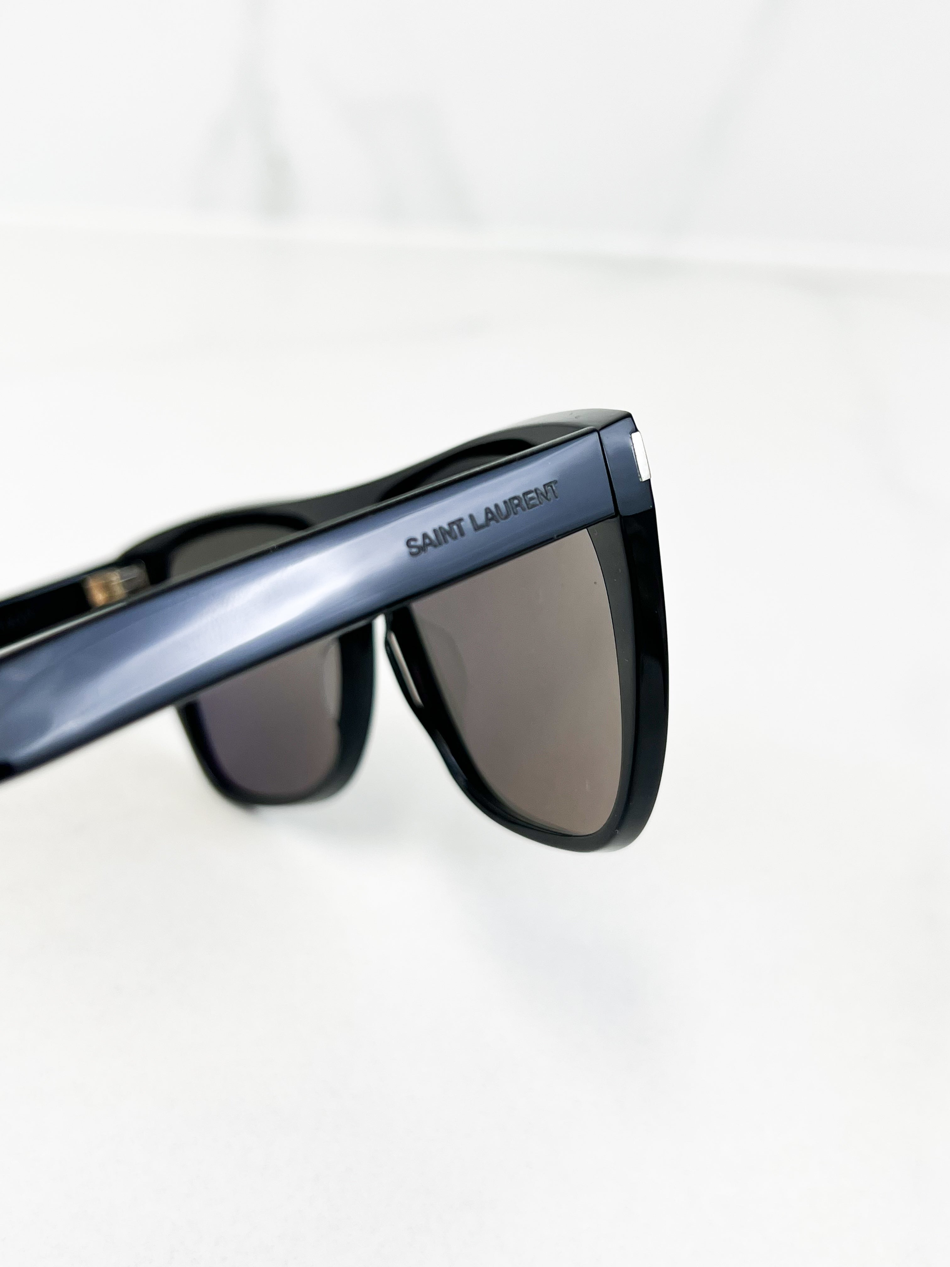 Saint Laurent Black Square Frame Sunglasses