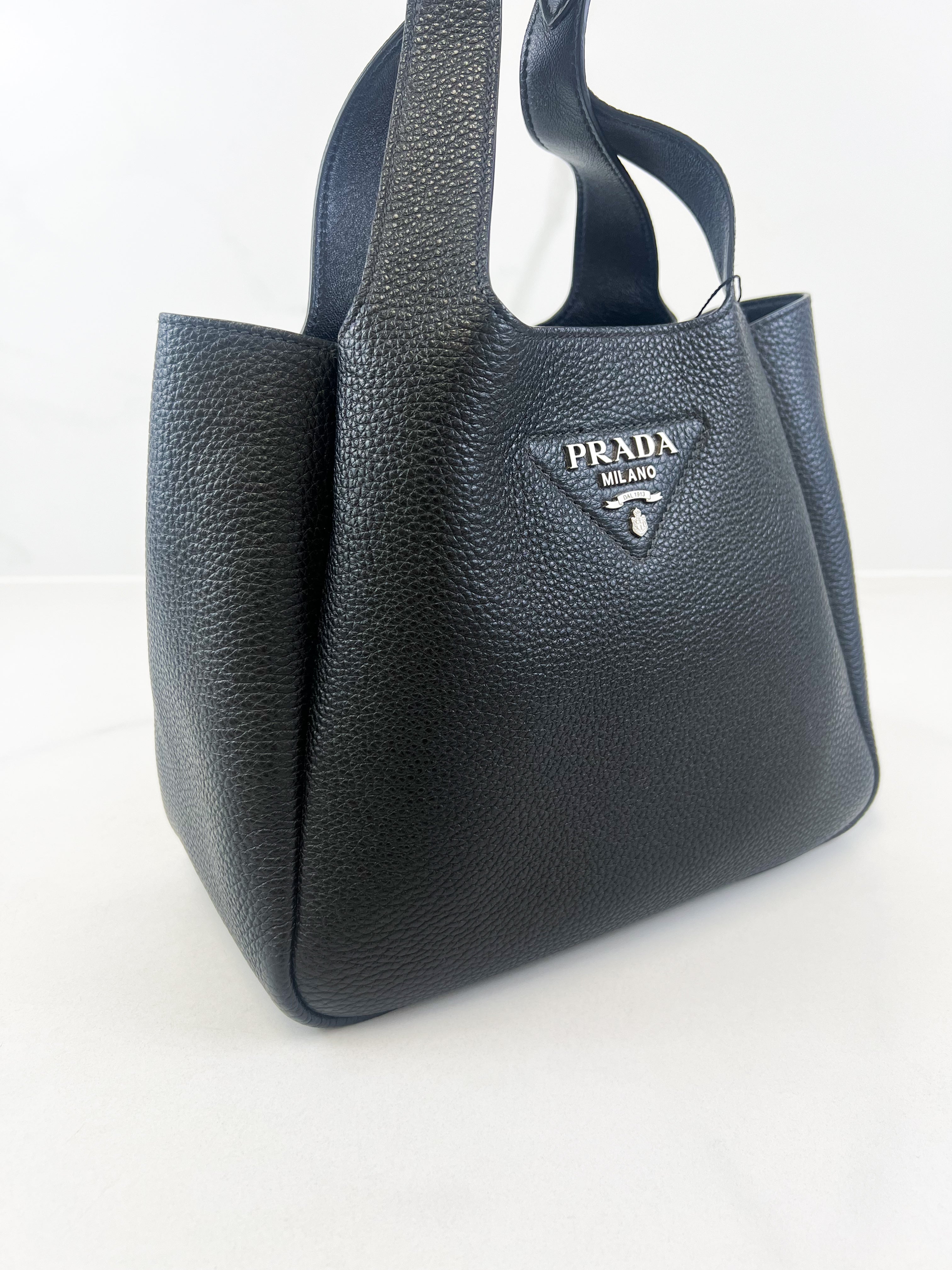 Prada Small Leather Tote