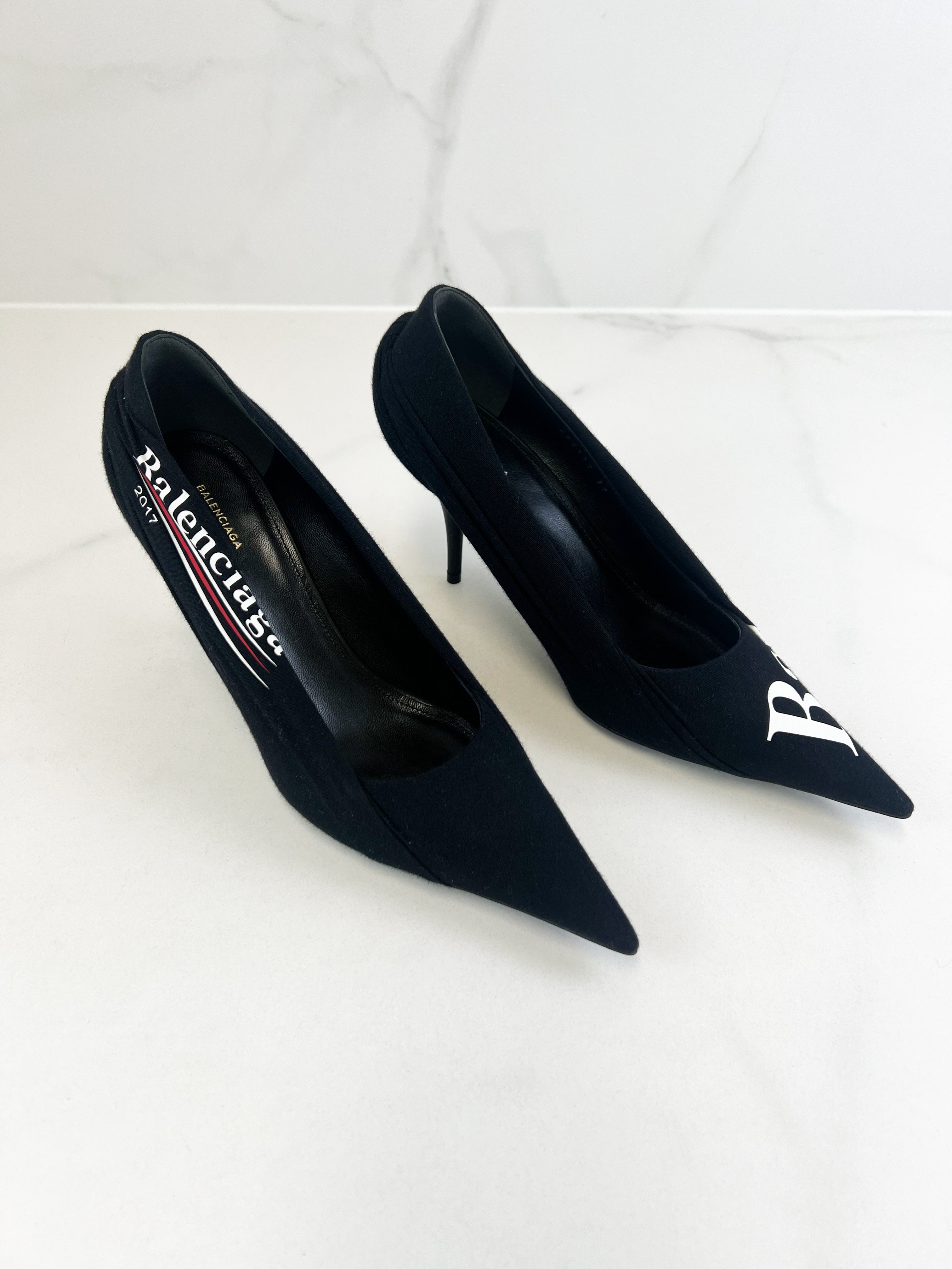 Balenciaga Black Knife Pump Size 39