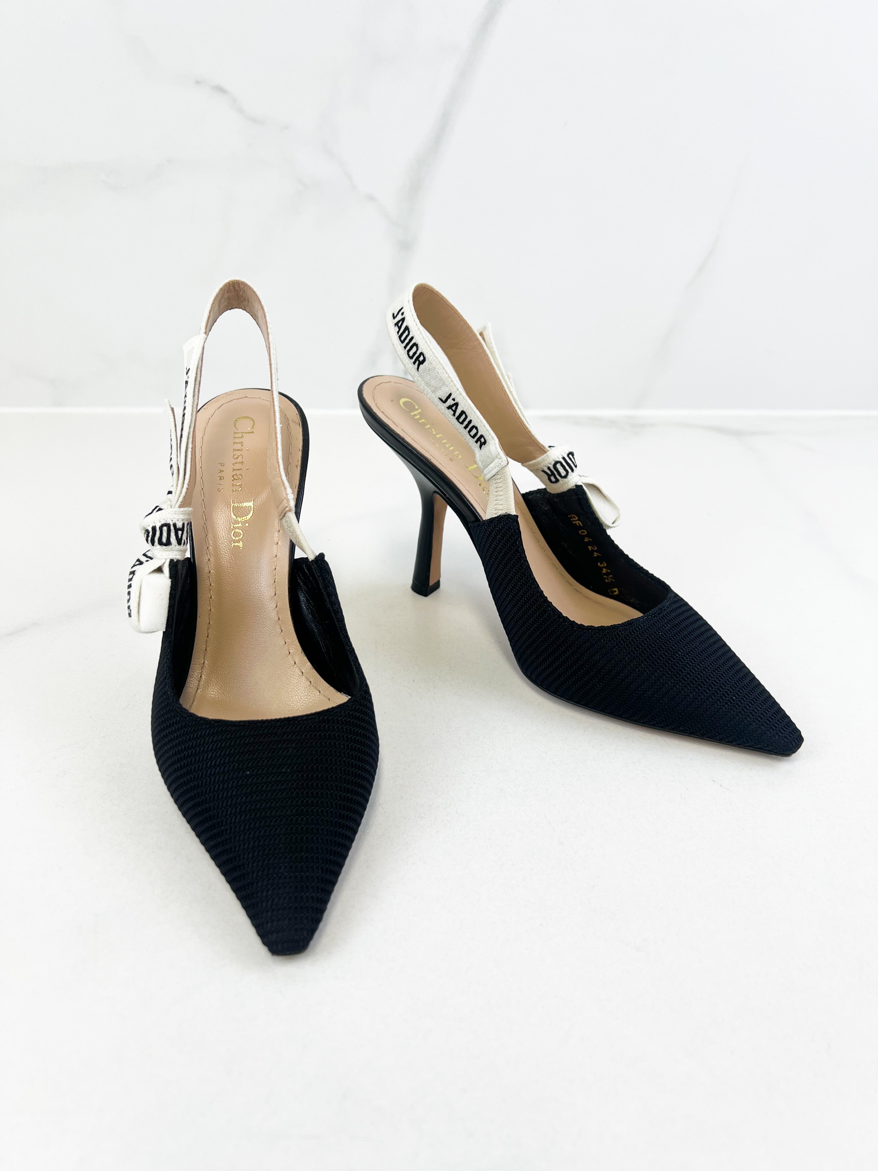 Christian Dior J'adior Slingback Heels Size 34.5