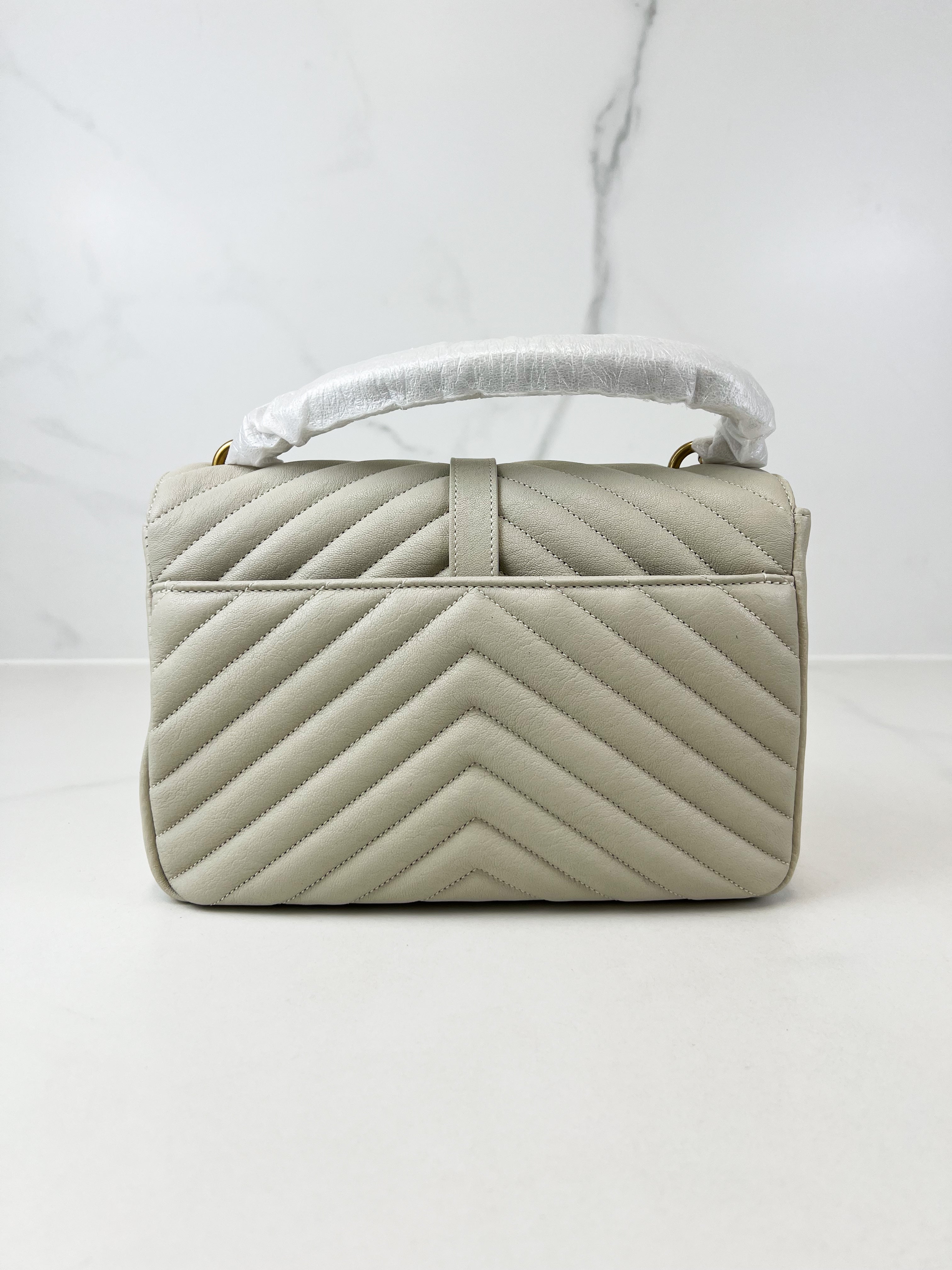 Saint Laurent Bone College Bag