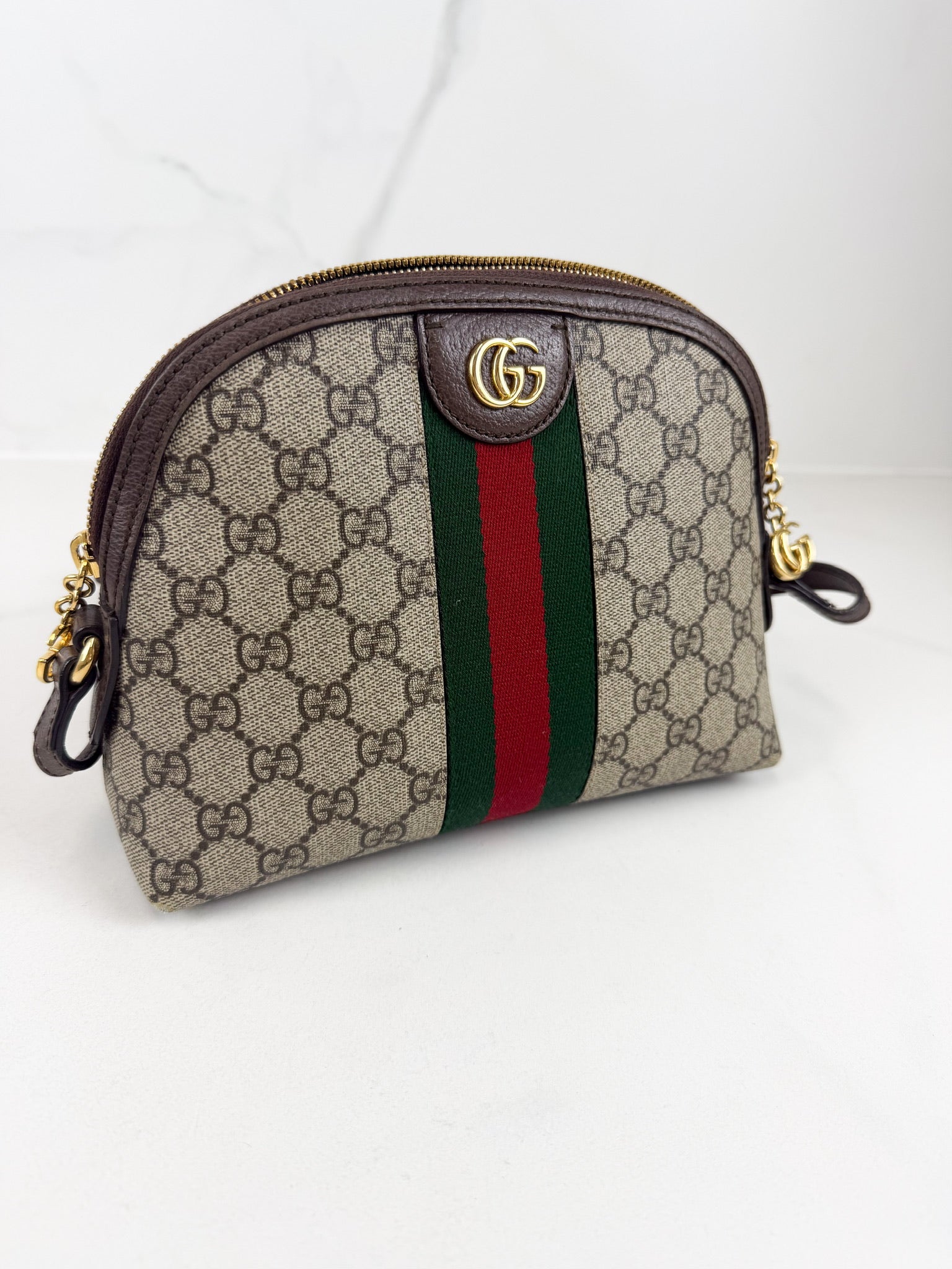 Gucci Ophidia Printed Coated-Canvas Shoulder Bag